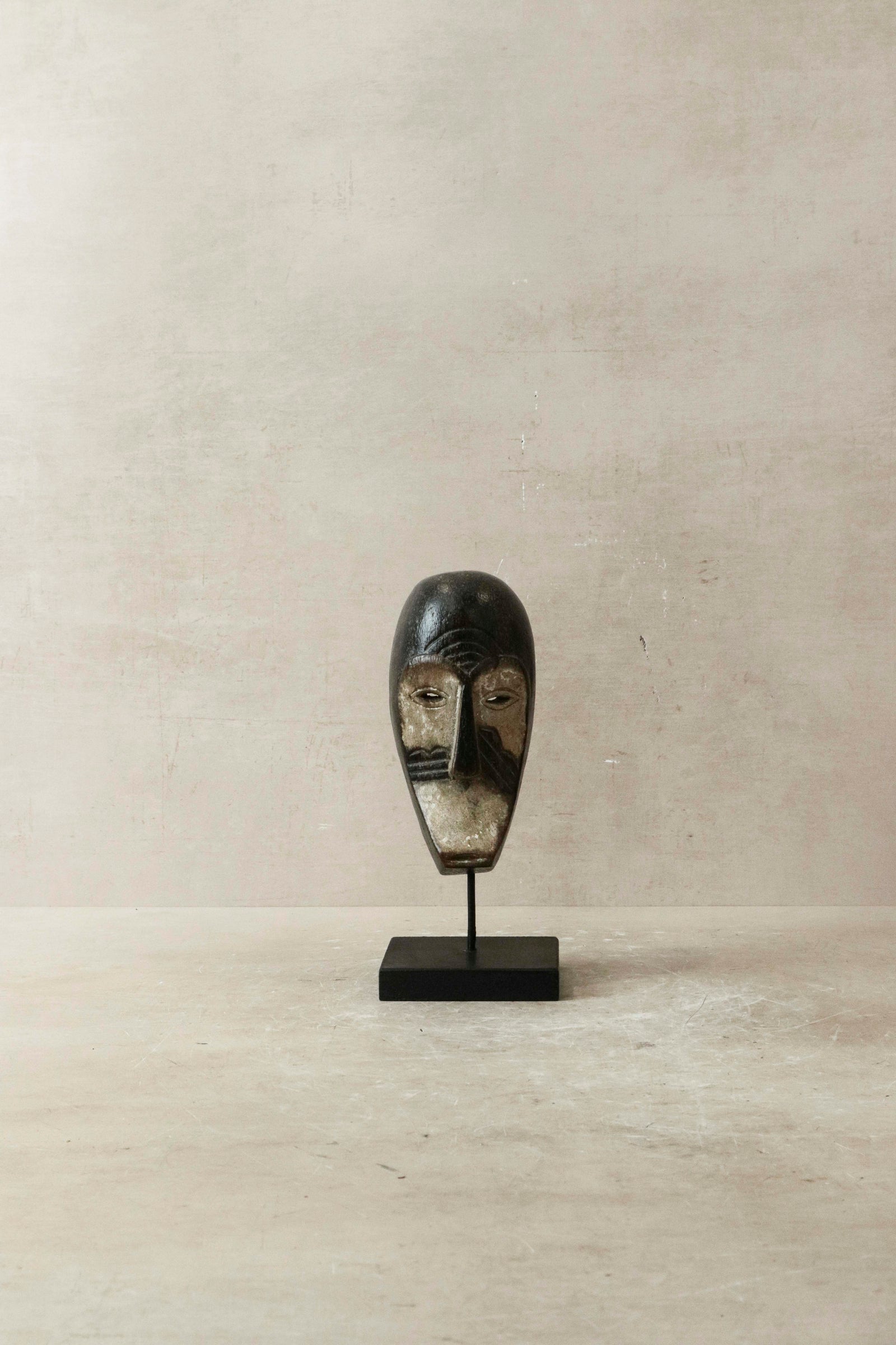 Hand carved African mask small - 60.42