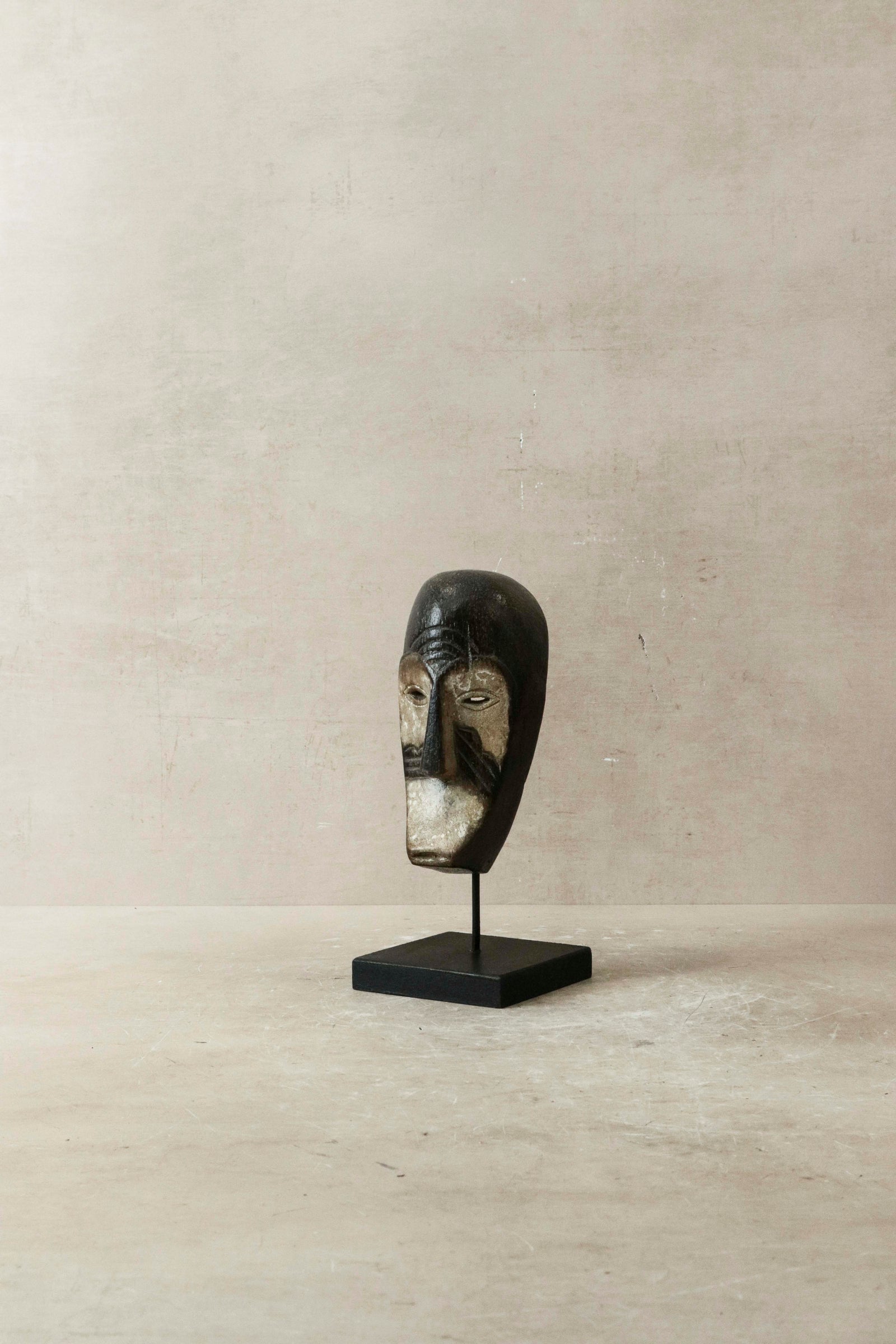 Hand carved African mask small - 60.42