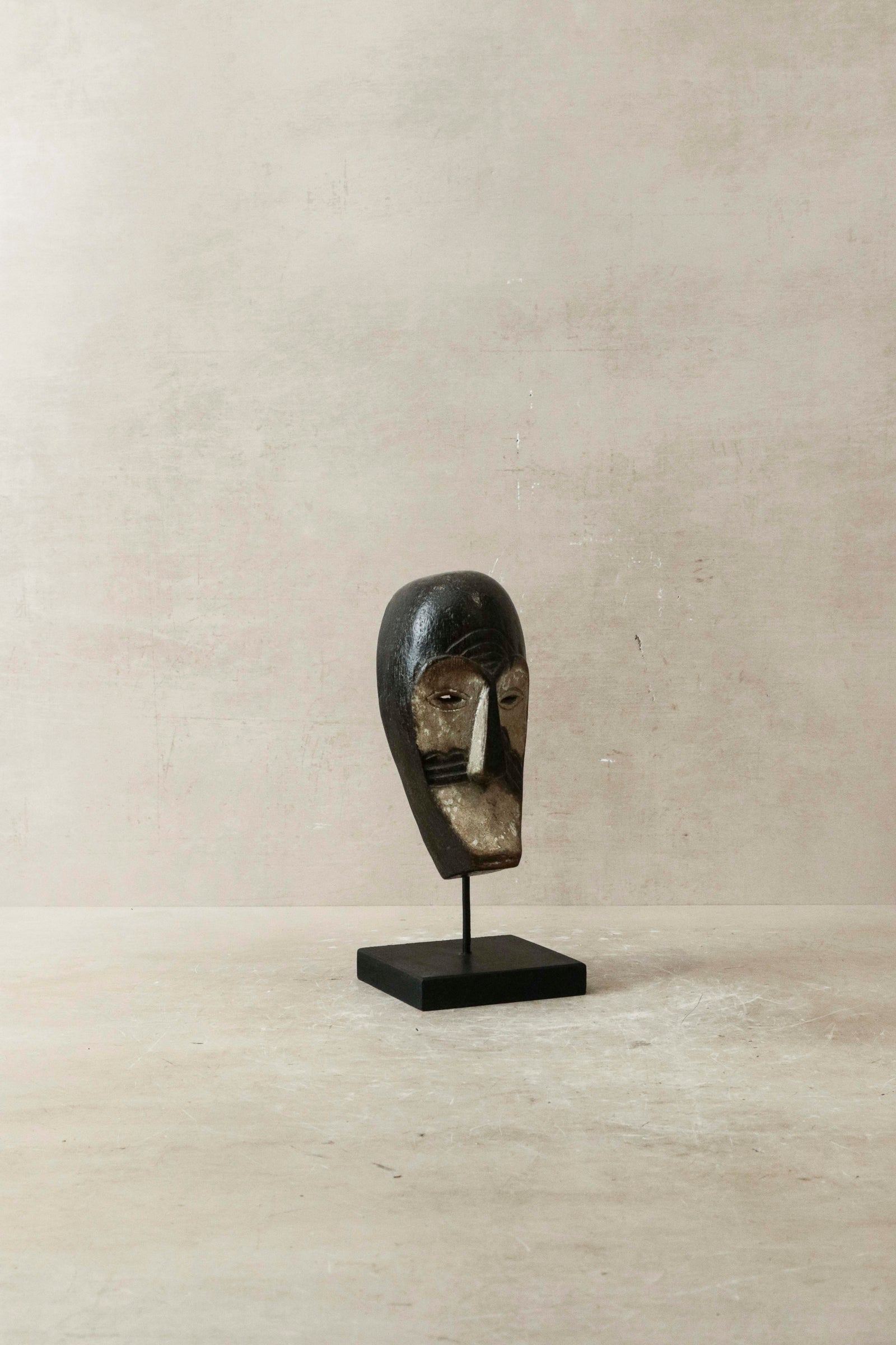 Hand carved African mask small - 60.42