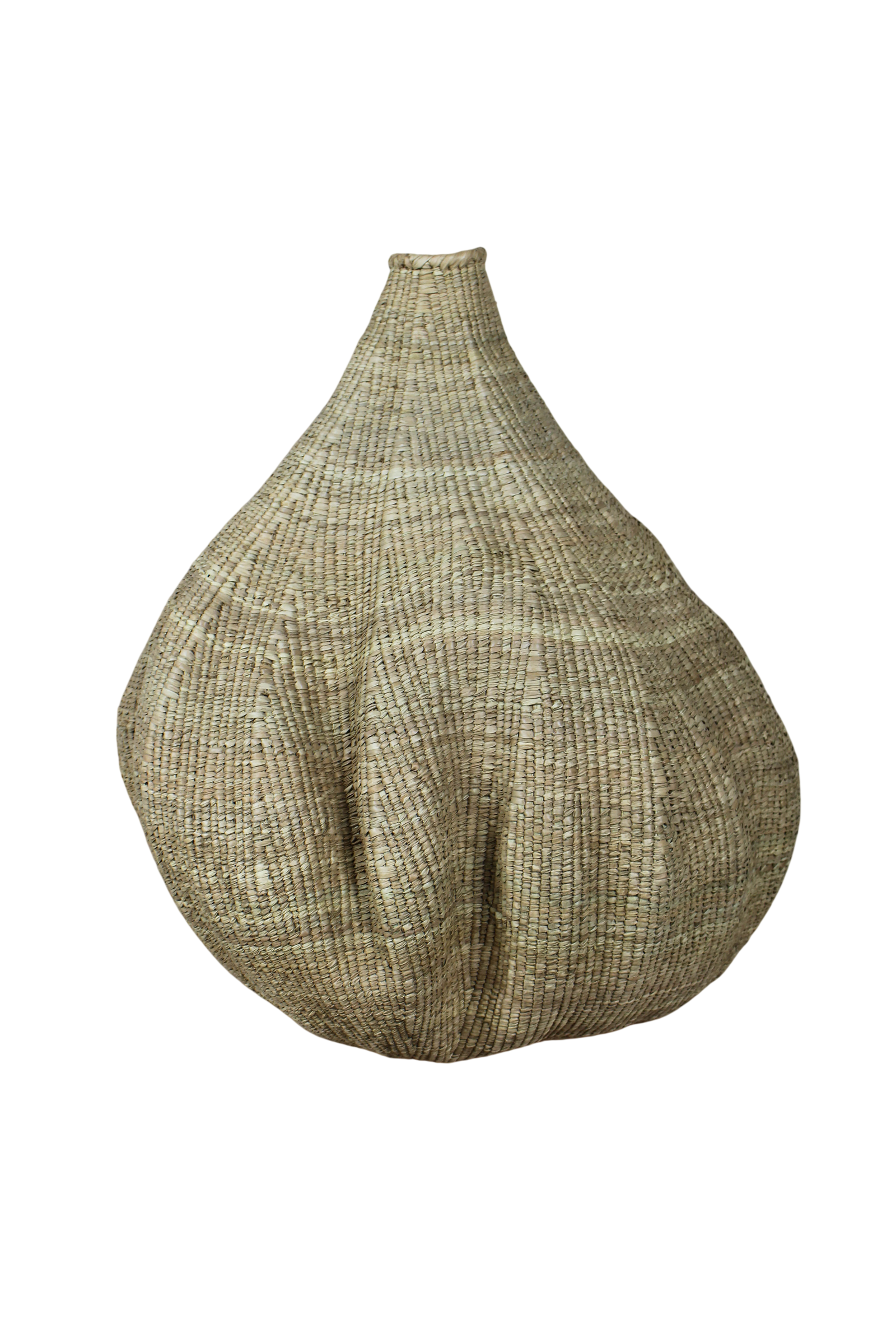 Garlic Gourd woven basket - Zimbabwe - 18.18