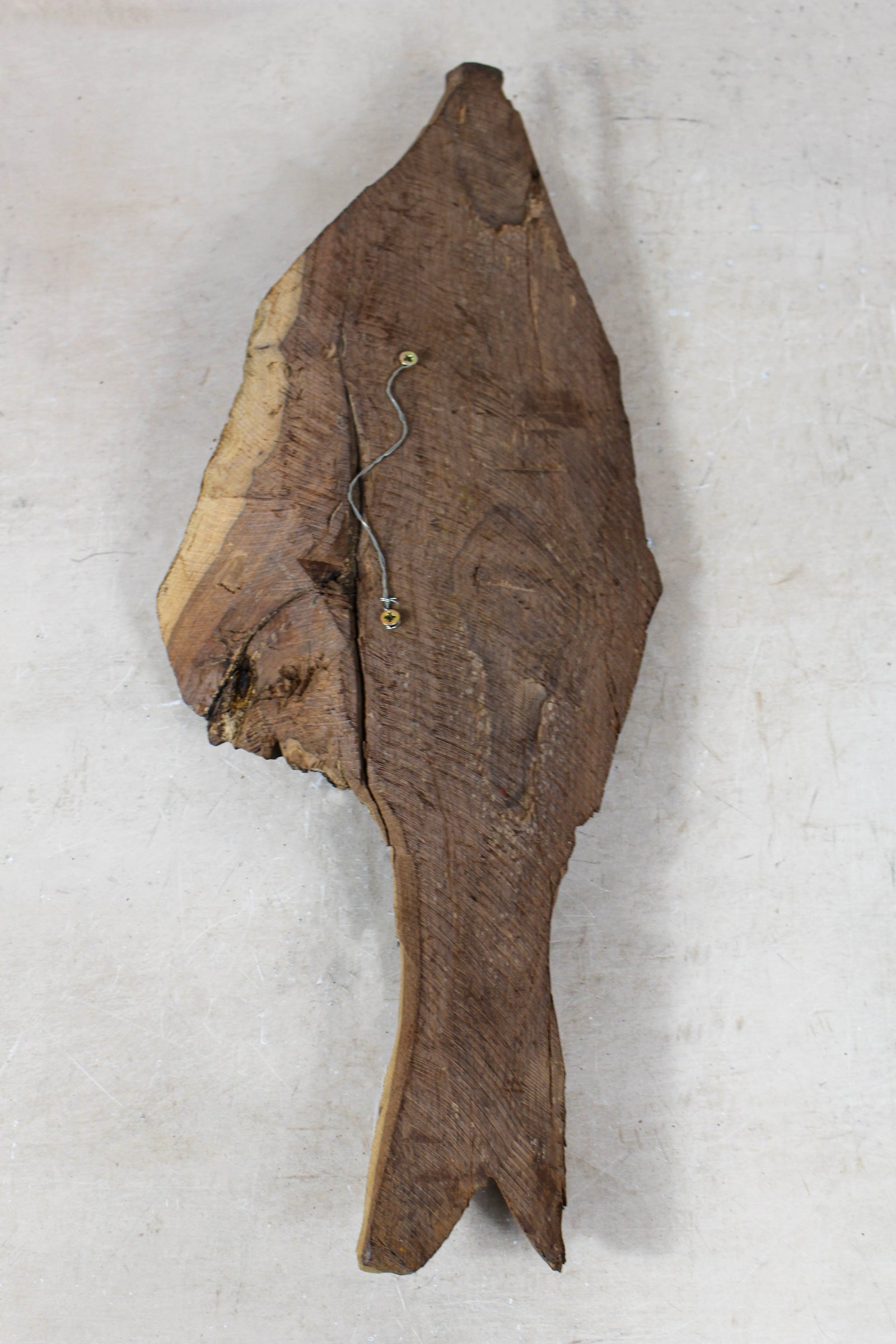 Driftwood Hand Carved Fish - 116.4