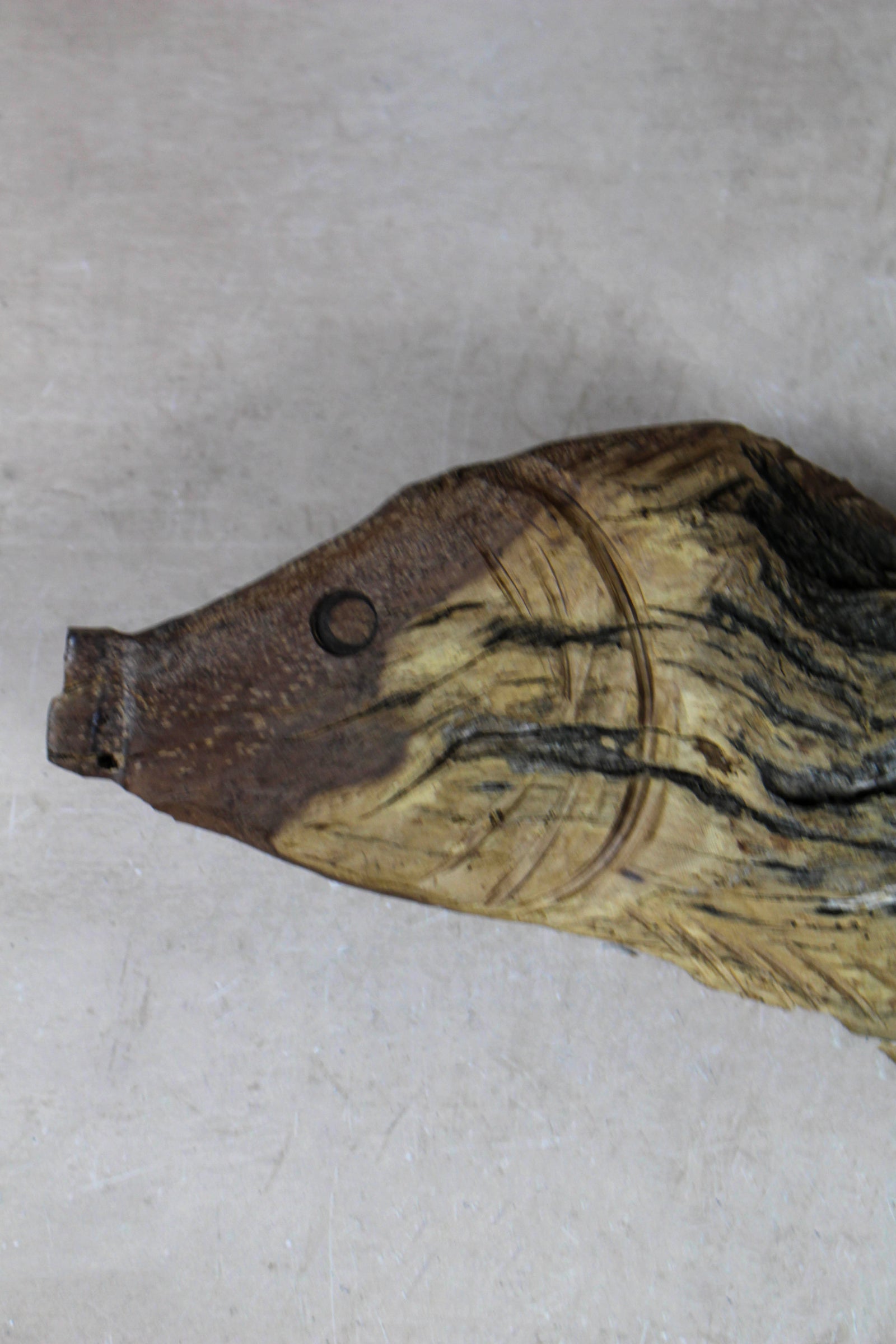Driftwood Hand Carved Fish - 116.5