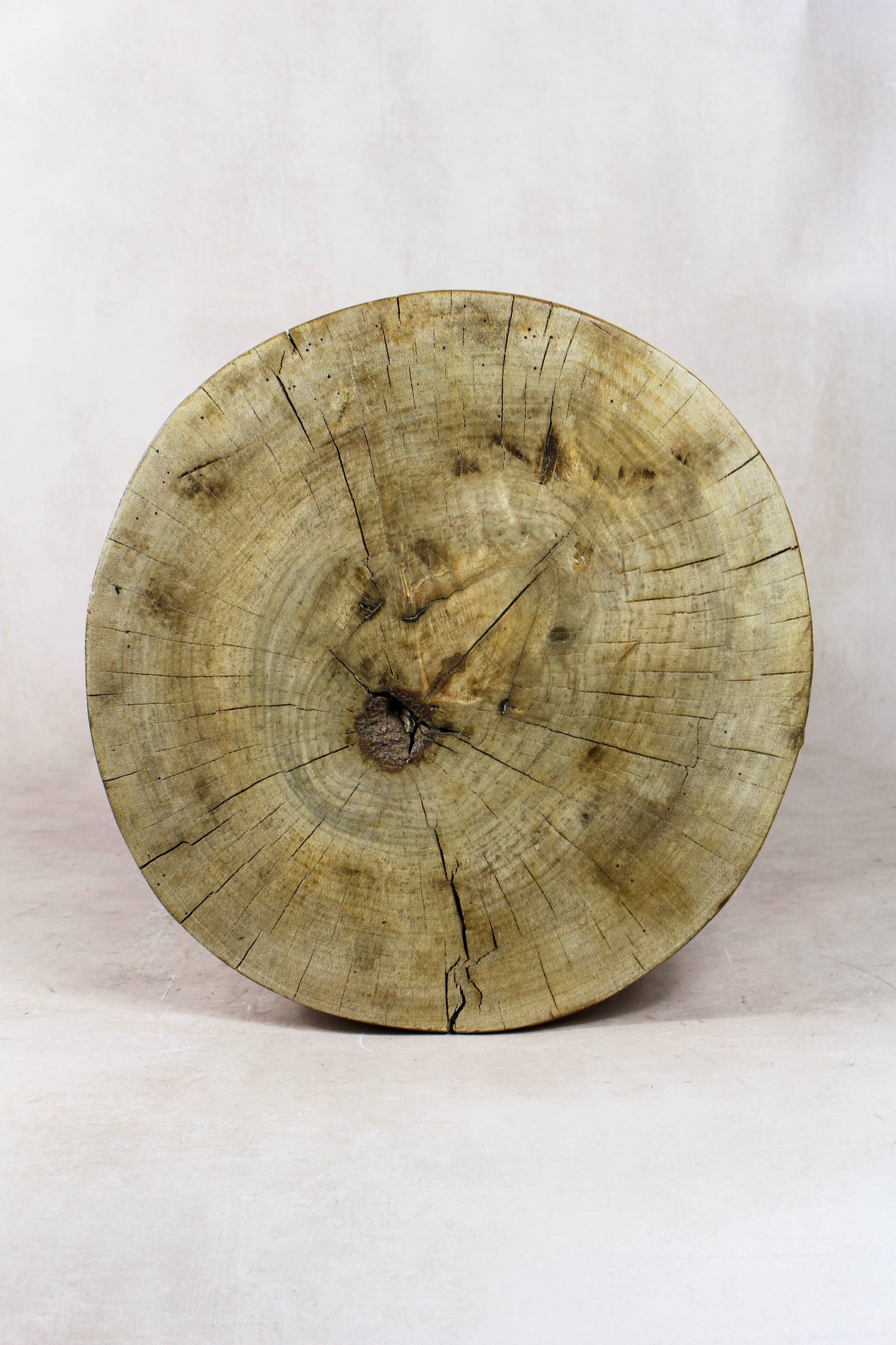 Tapered Wood Side Table - Cameroon - 93.8