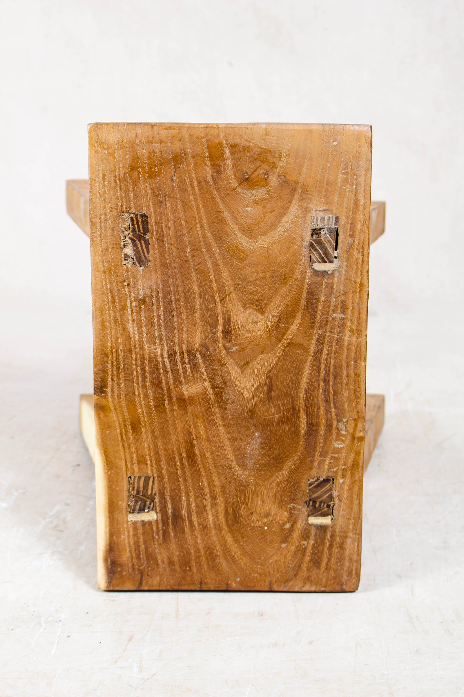 Vintage Rustic Stool Small - Elm wood - 53