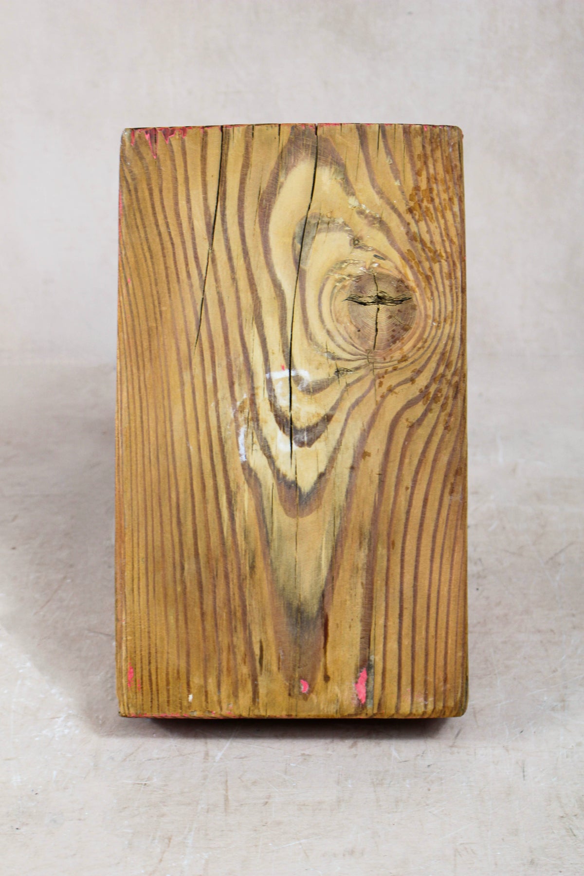 Vintage Rustic Stool Small - Elm wood - 55