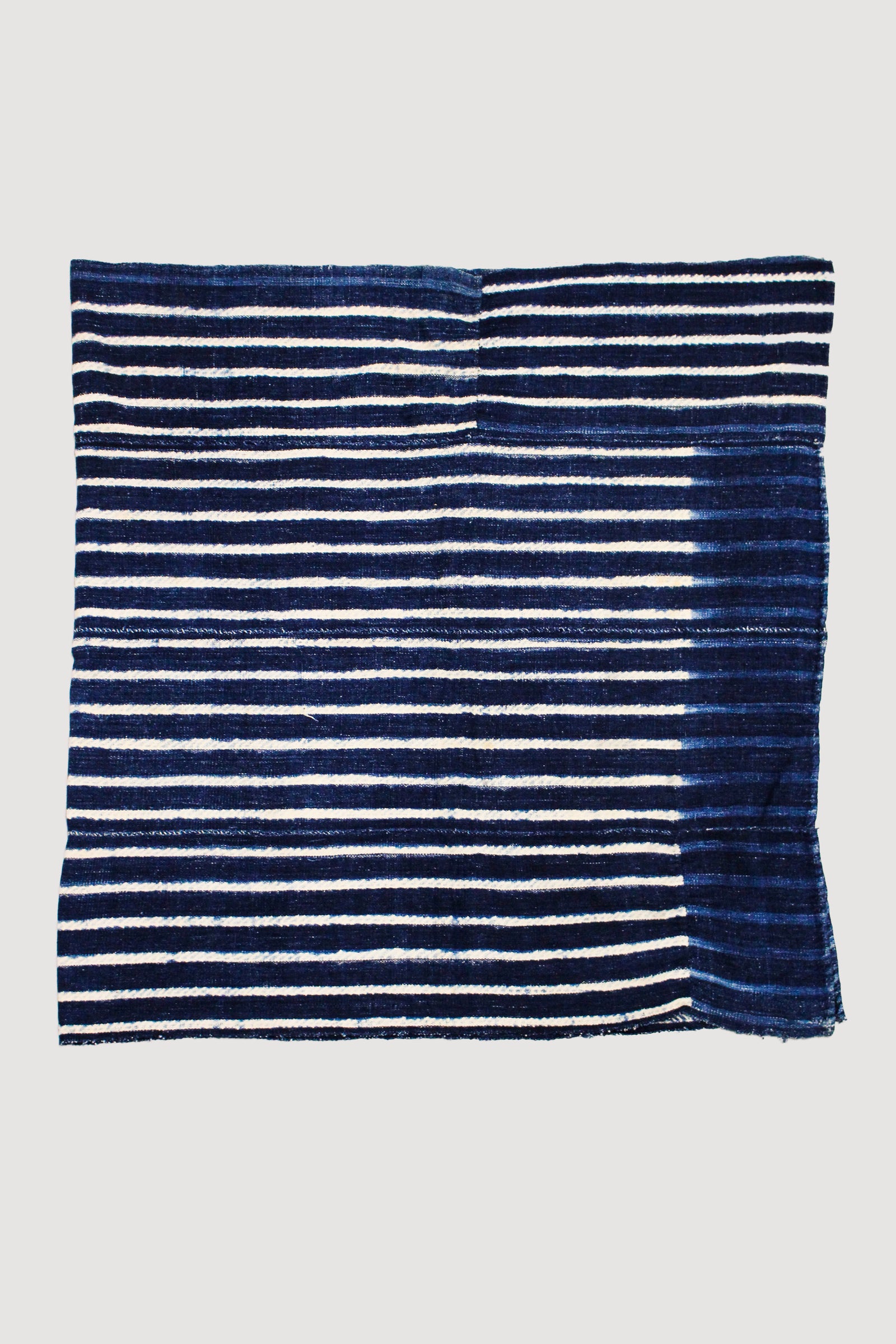 Indigo adire cloth length from Nigeria, approx. 160×115cm