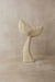Wooden Hand carved Whale Fin - 39.2