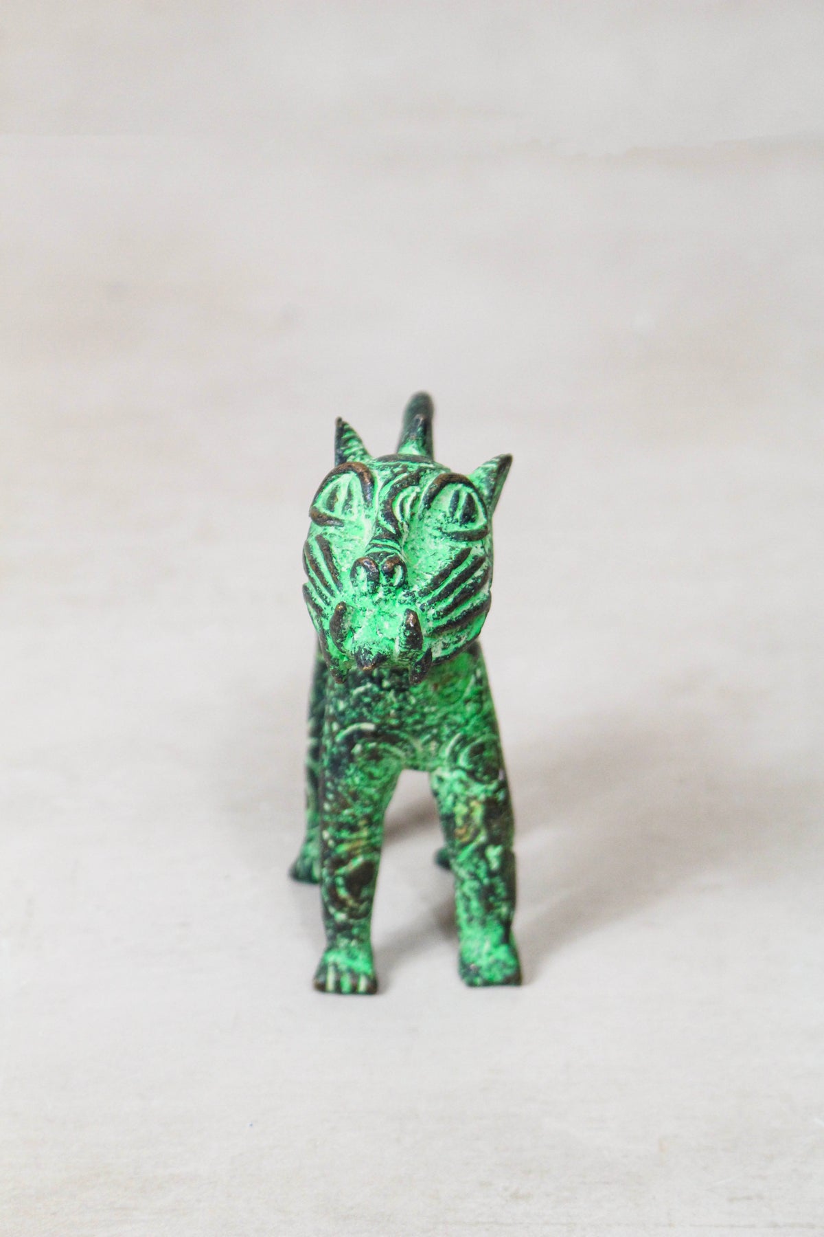 Benin Leopard sculpture - Bronze 56.24