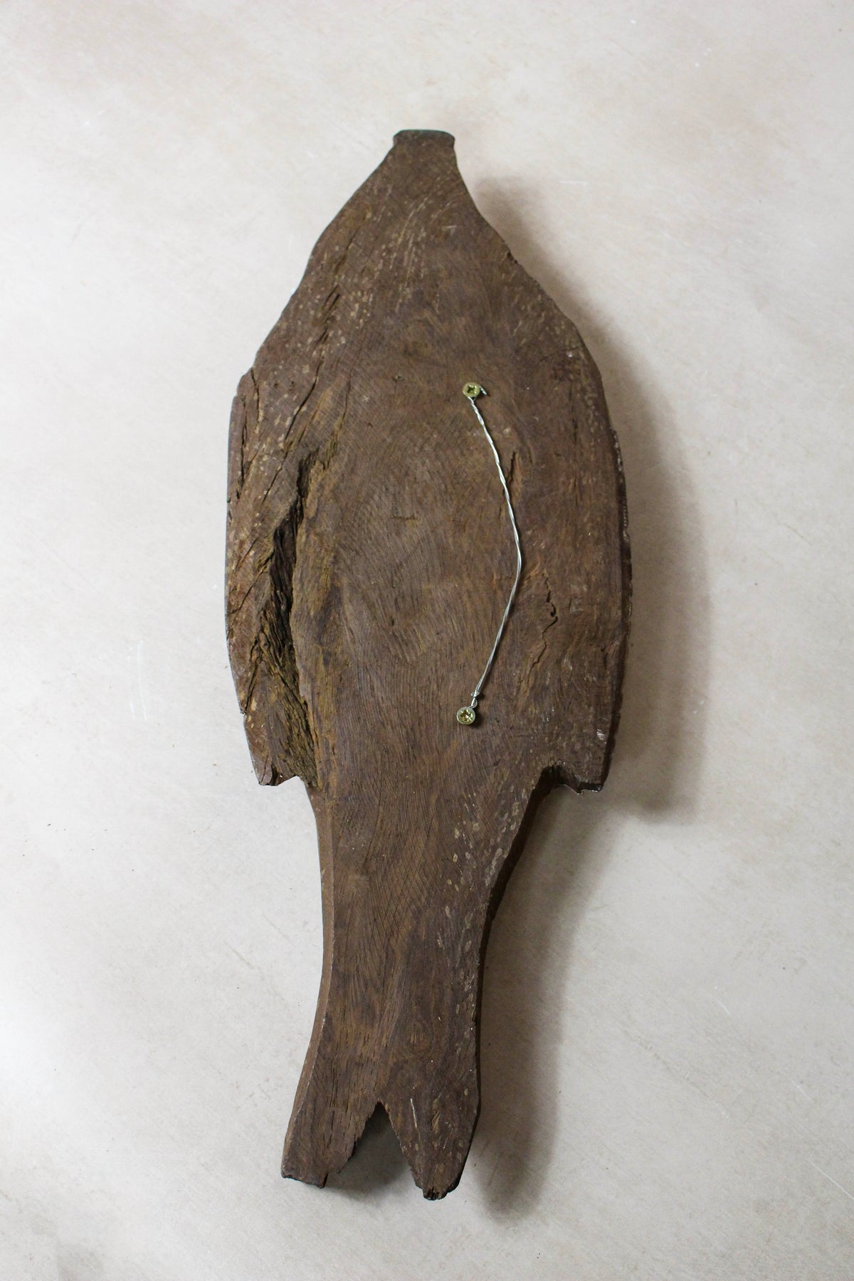 Driftwood Hand Carved Fish - 116.9