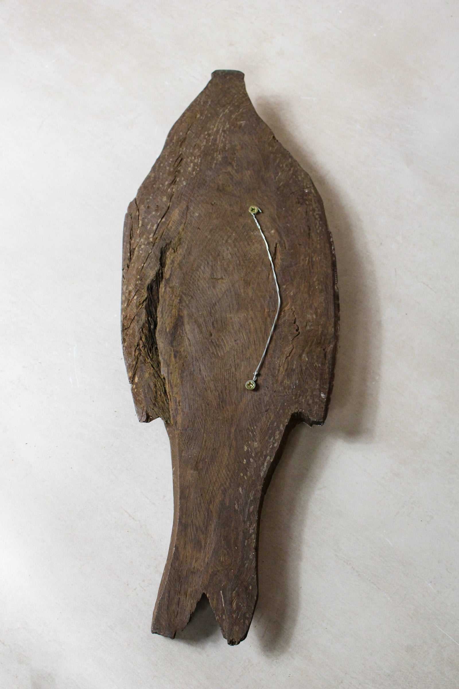 Driftwood Hand Carved Fish - 116.9