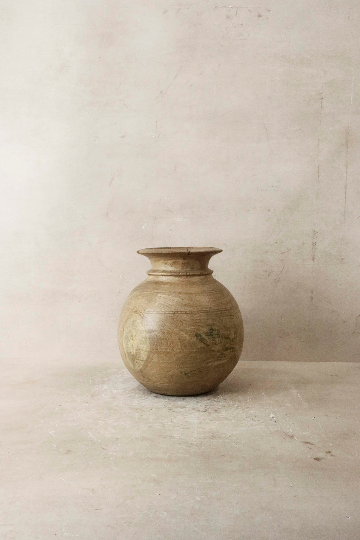 Vintage Teak Vase - 54.8
