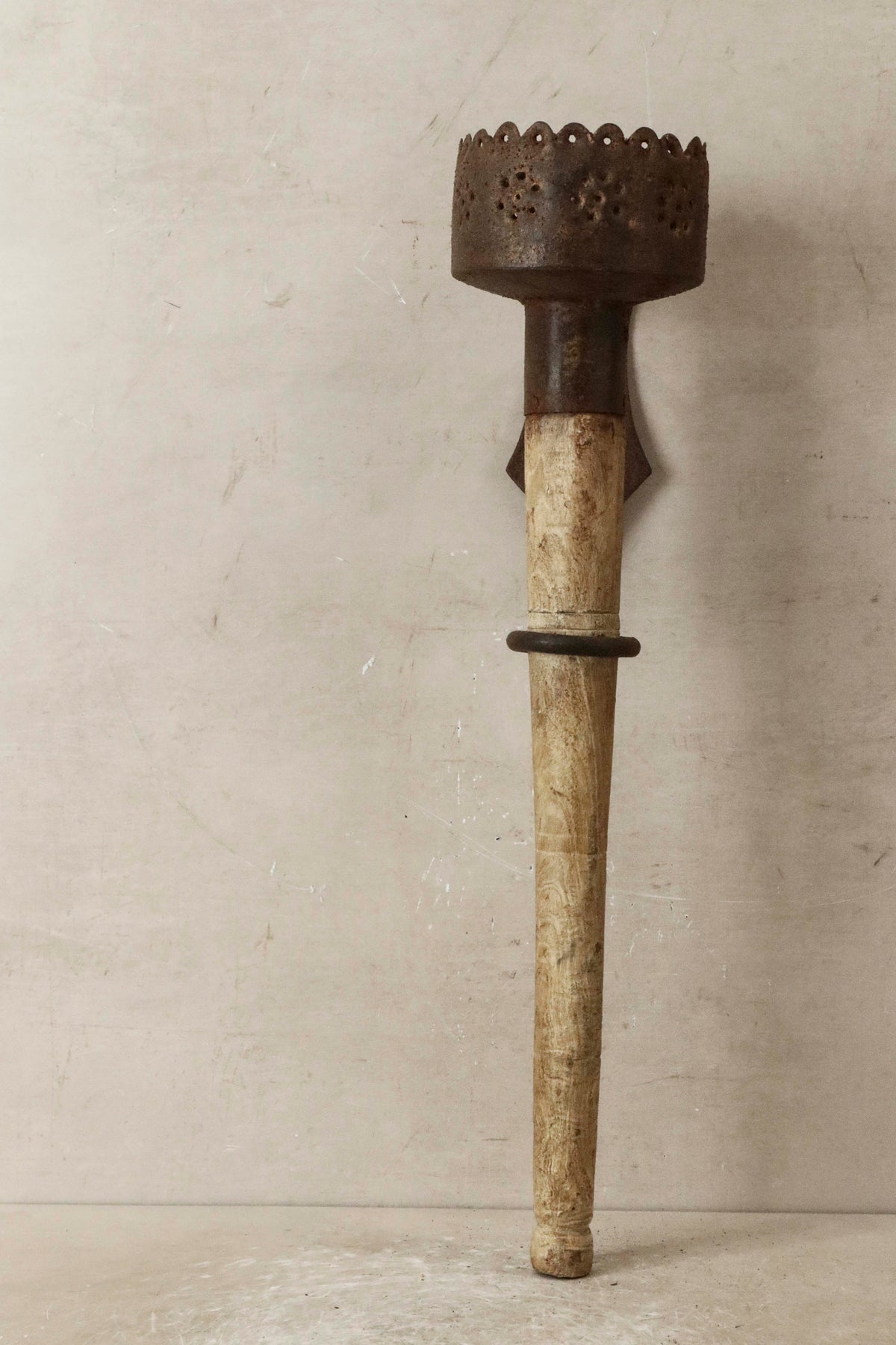 Vintage Teak Wall Torch - 151.1