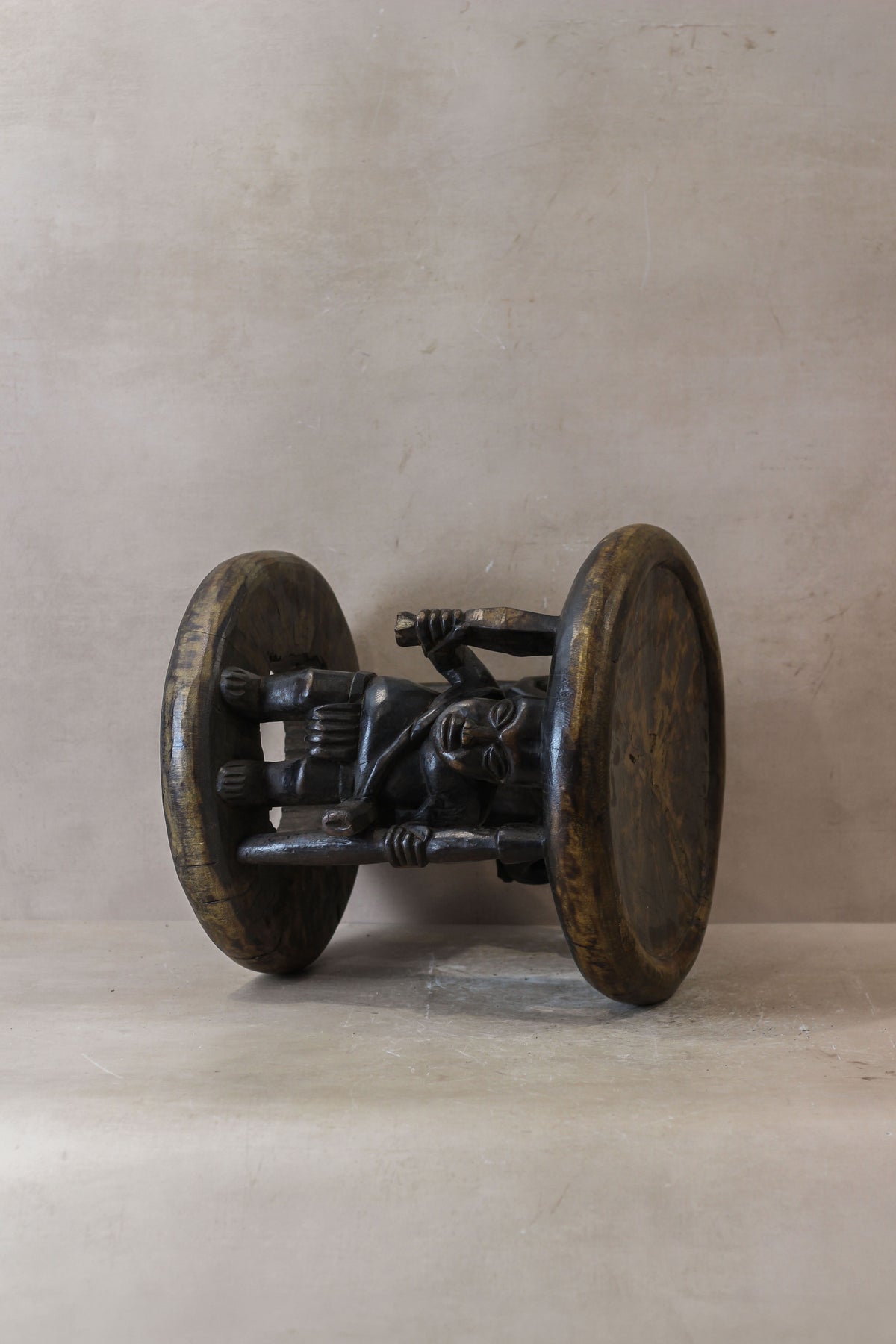 Vintage Baule Wood Side Table 85.4