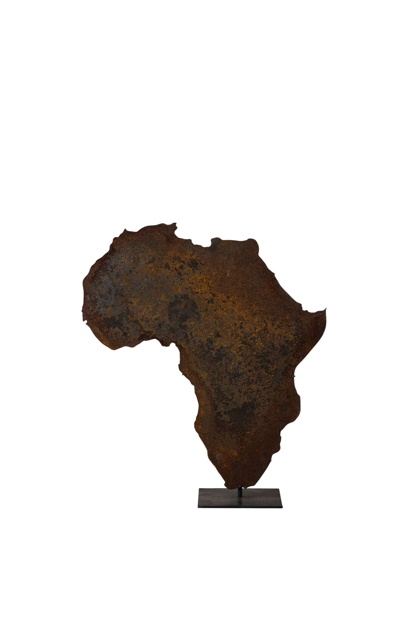Rusted Map of Africa Small (76)