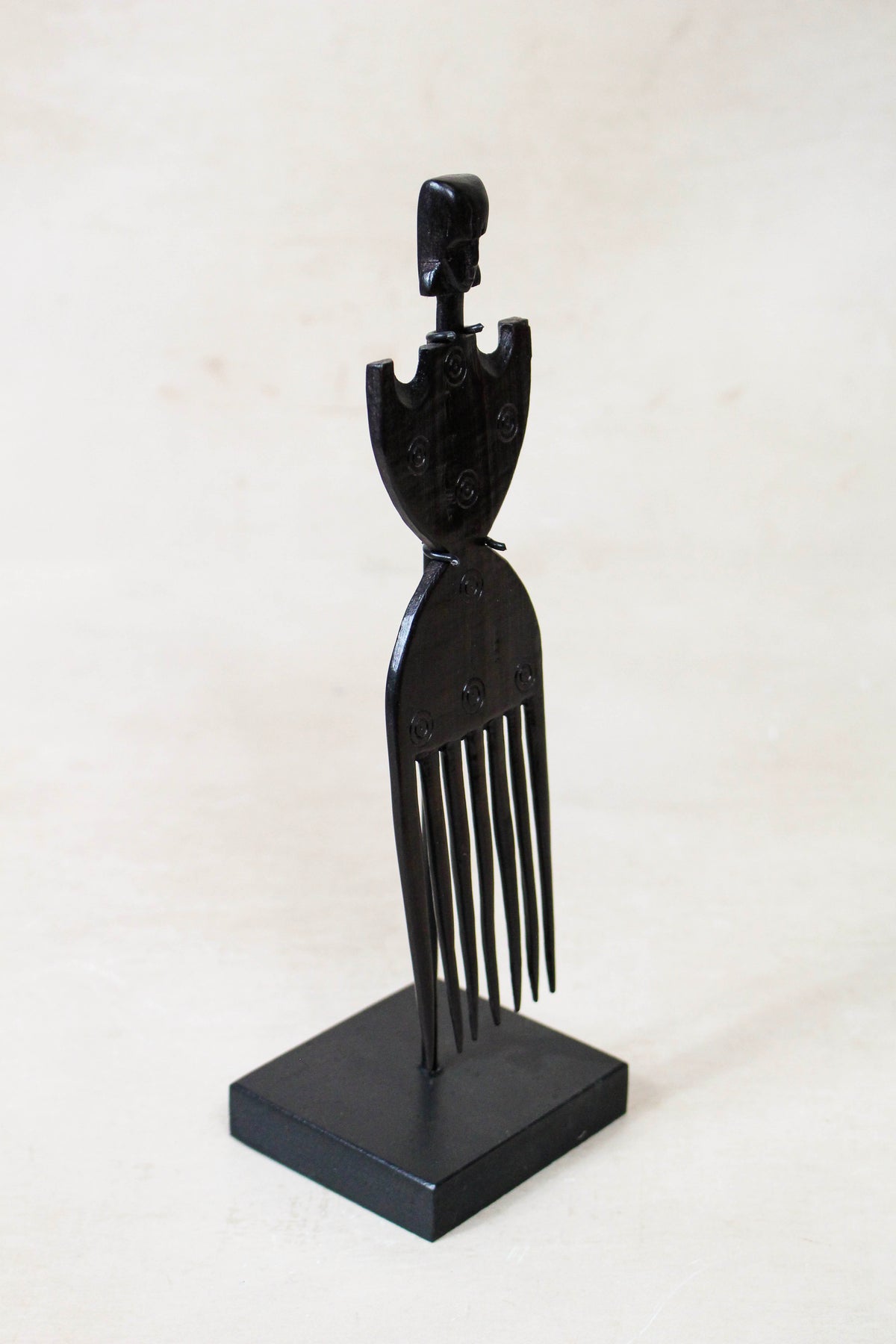 West African Carved Comb 240.4