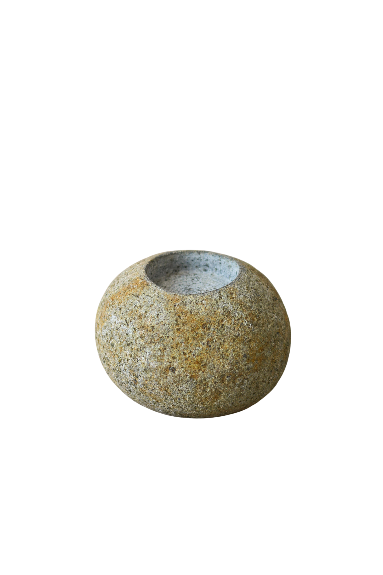 River Stone Candle Holder - 62B.2