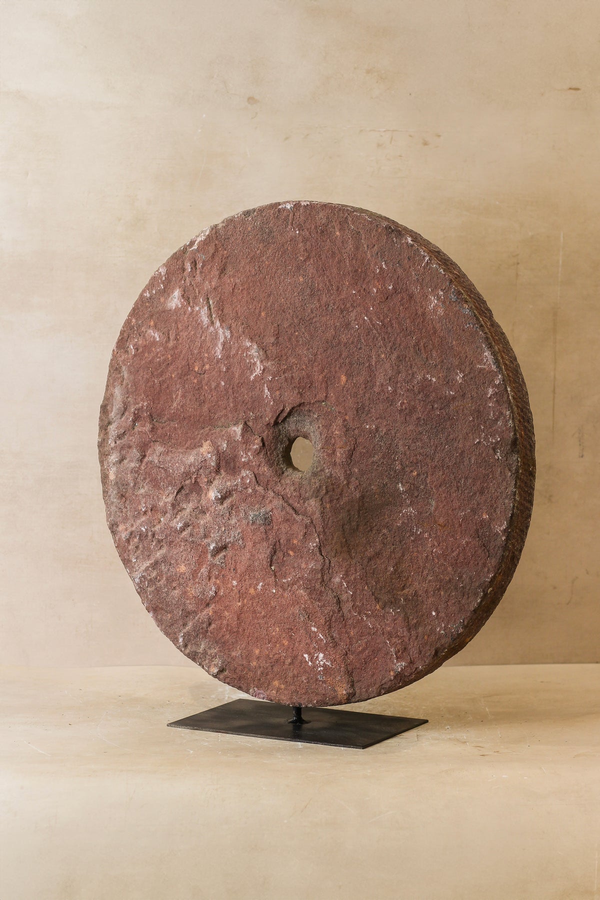 Antique Stone Grinding Wheel - 104.1