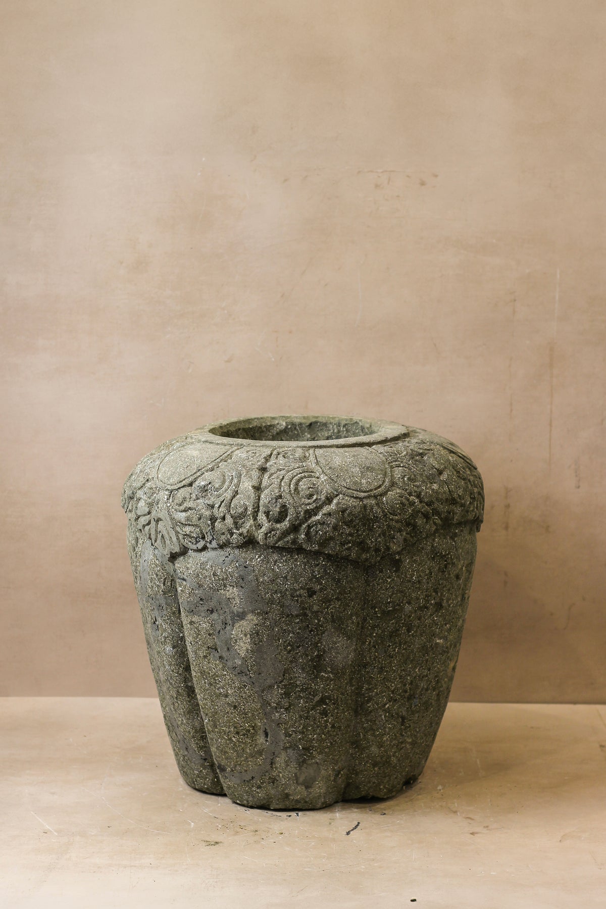 Vintage Decorative Stone Pot - No 1