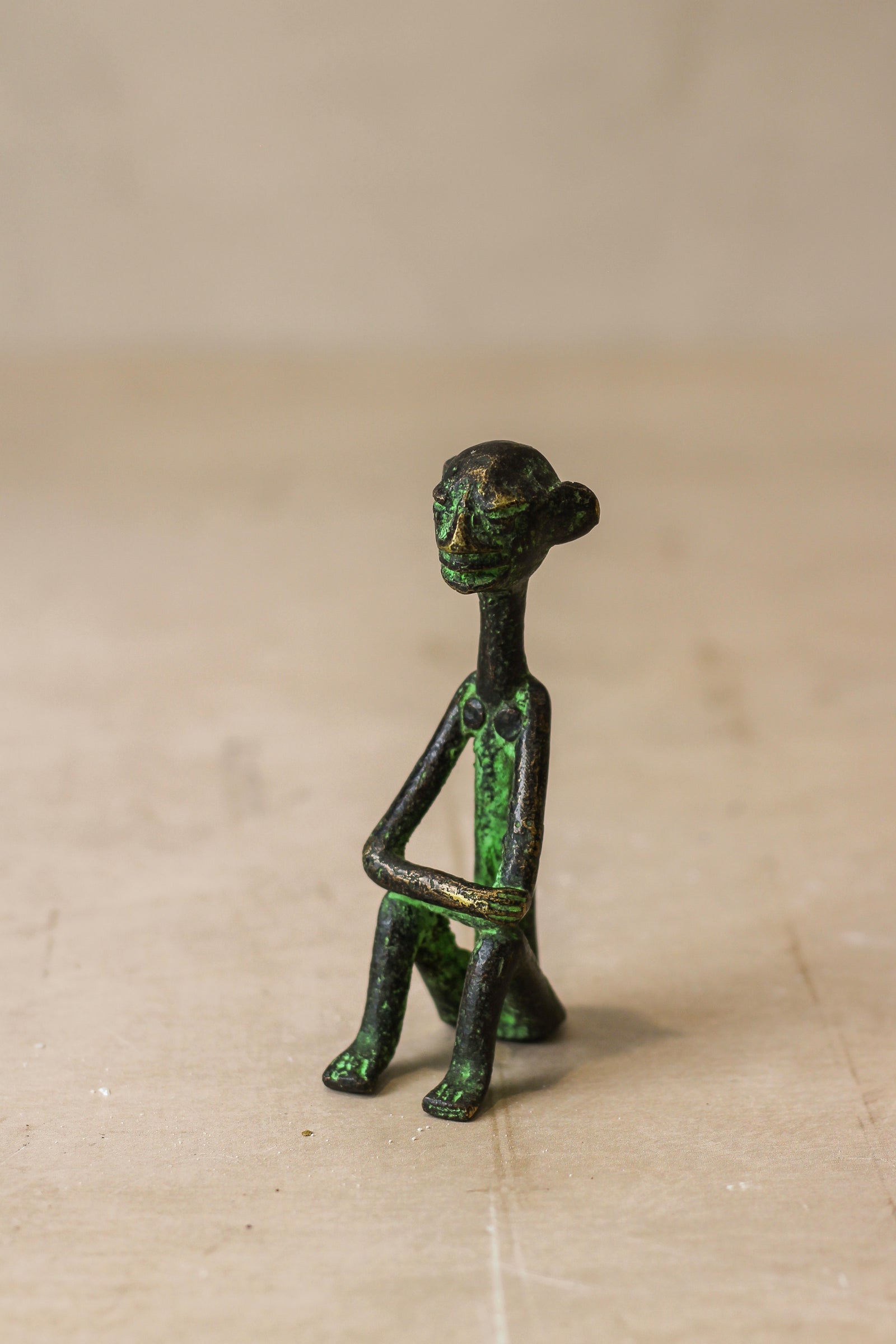 Benin Bronze Statue - 79.2