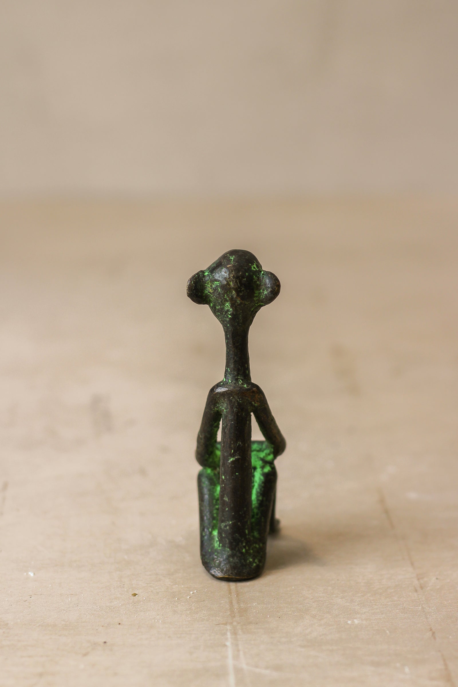 Benin Bronze Statue - 79.2