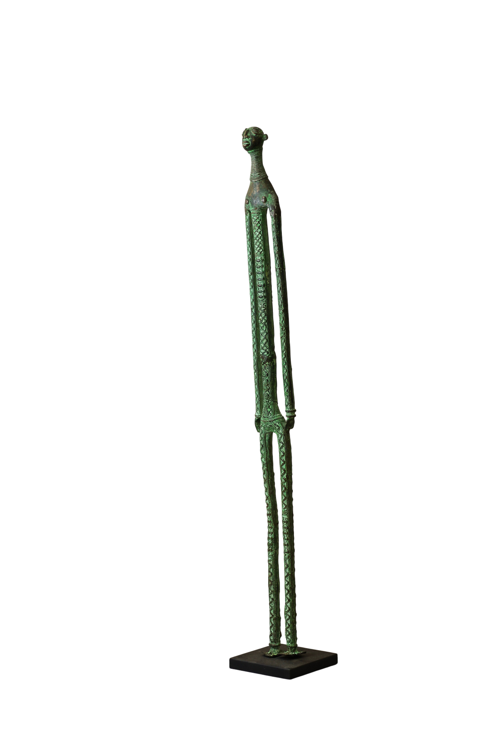 Benin Bronze Sculpture - 2.3