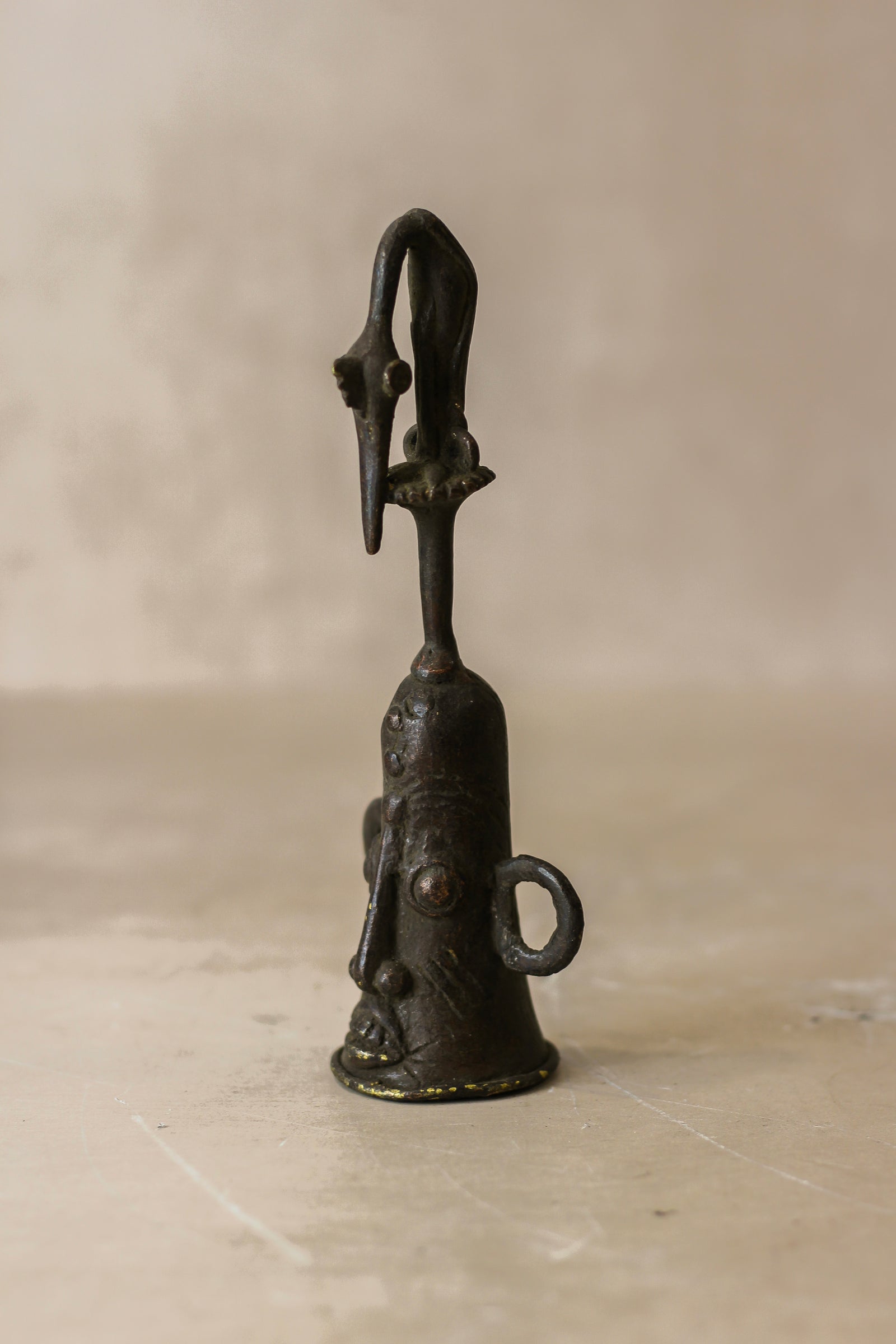 Benin Bronze Bell - 76.2