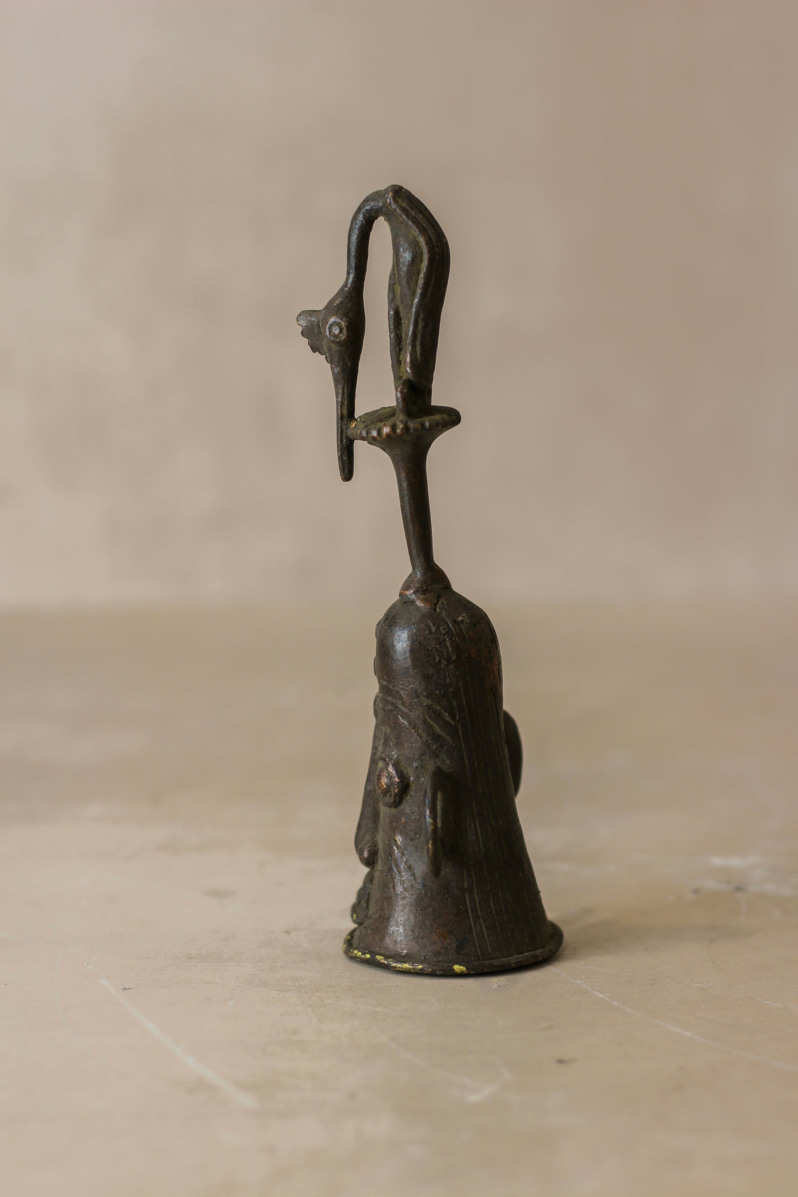Benin Bronze Bell - 76.2