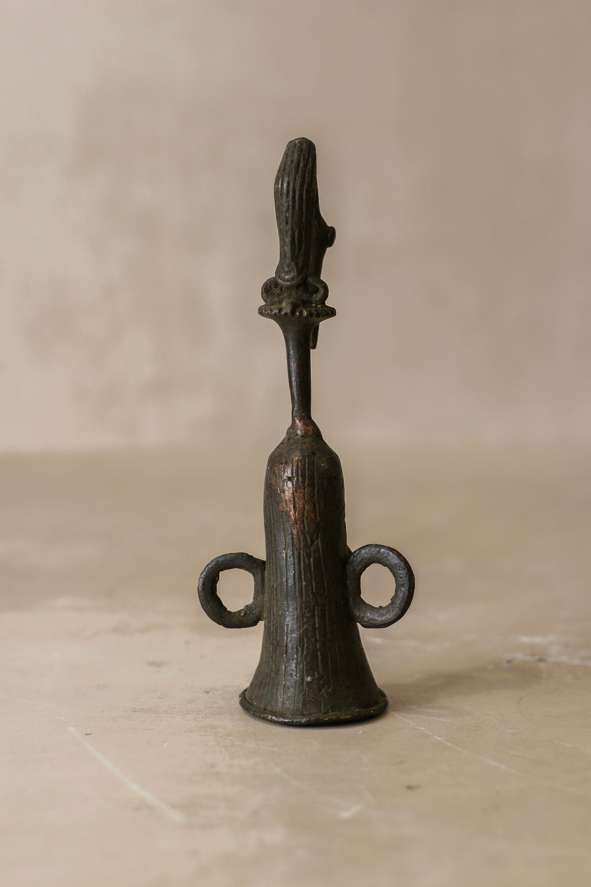 Benin Bronze Bell - 76.2