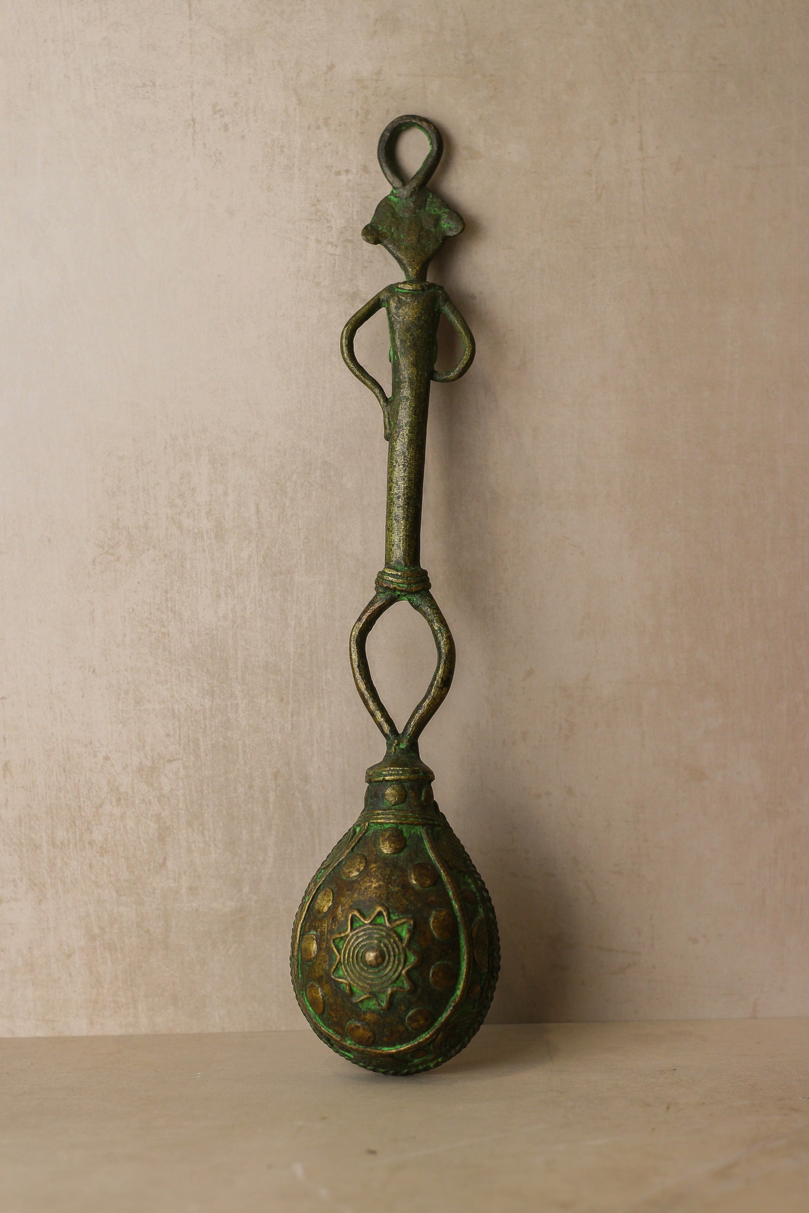 Benin Bronze Spoon - 75.2