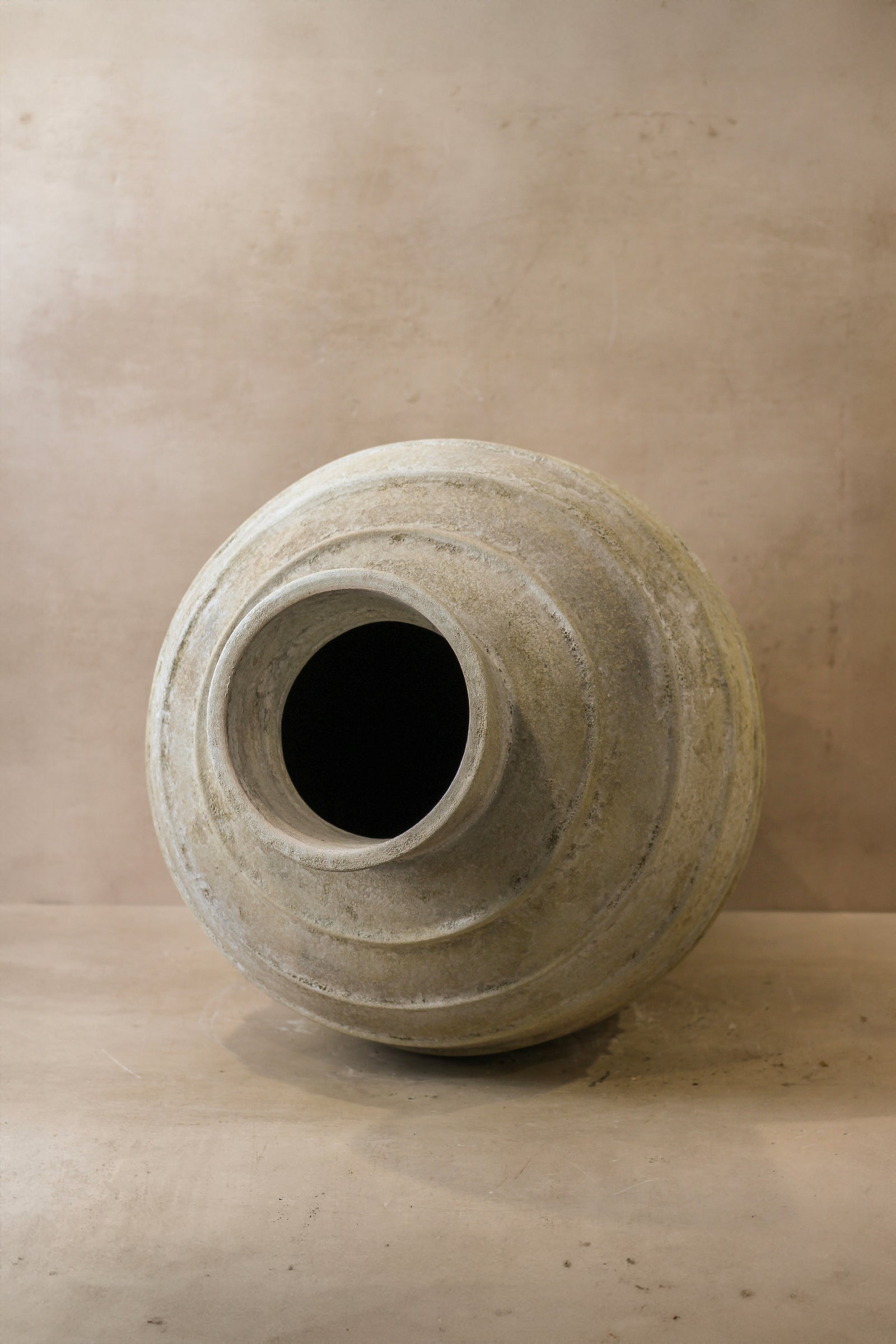 Rustic Glazed Brown Indonesian Pot No 22