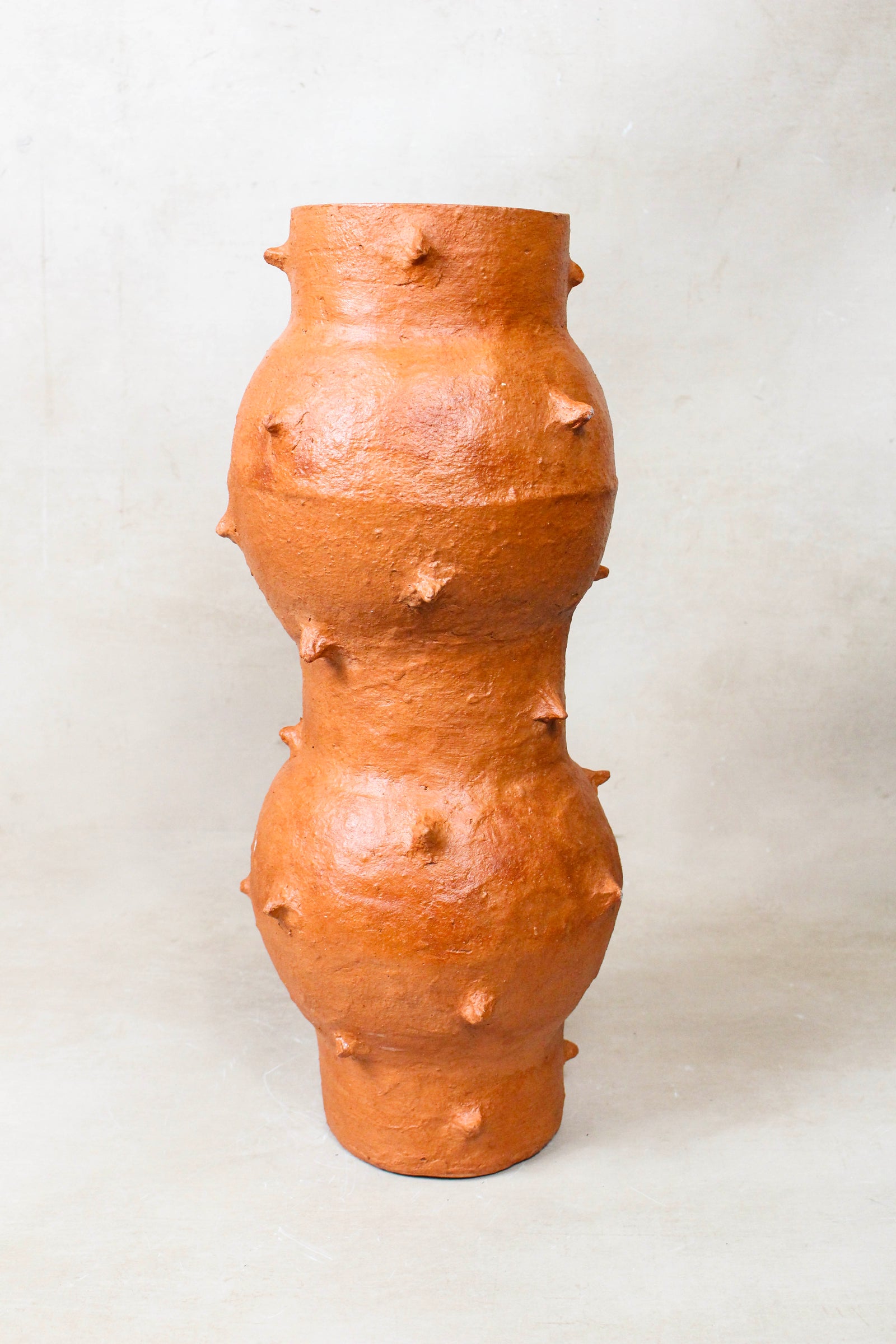 Gege Paper Mache Vase Carbon No51