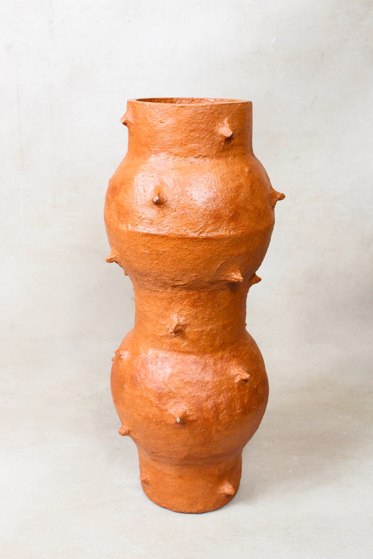 Gege Paper Mache Vase Carbon No51