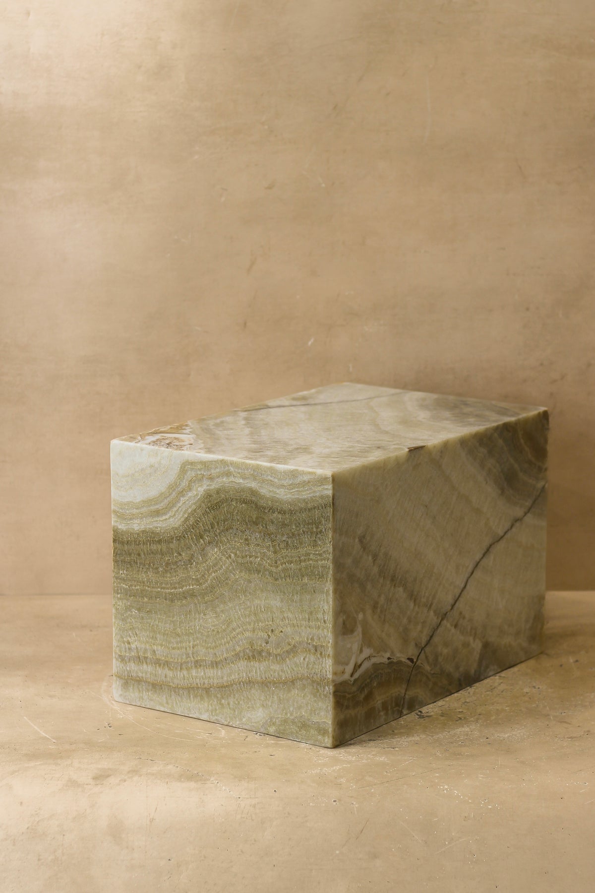 Onyx Side Table Pedestal - Hollow - No 10