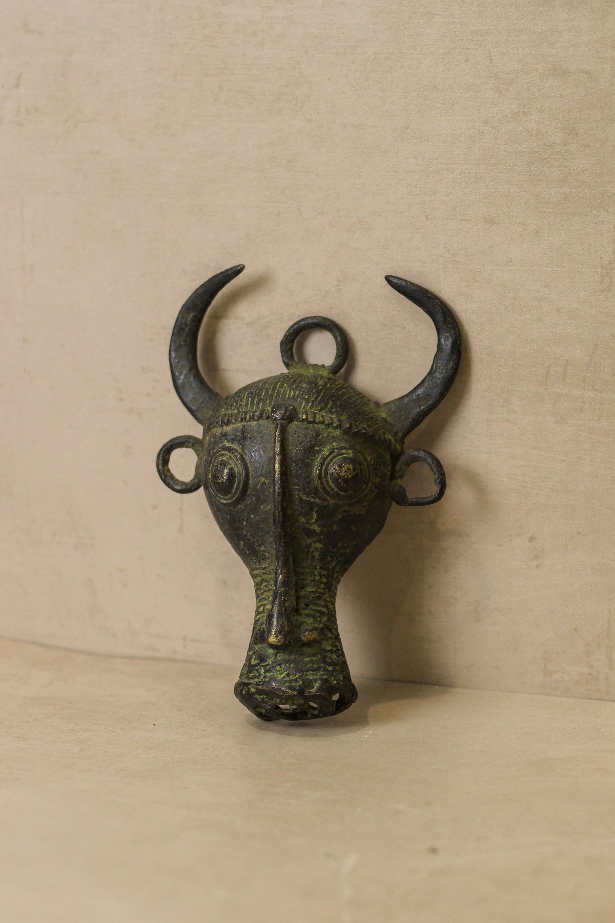 Benin Bronze Ox - 78.1