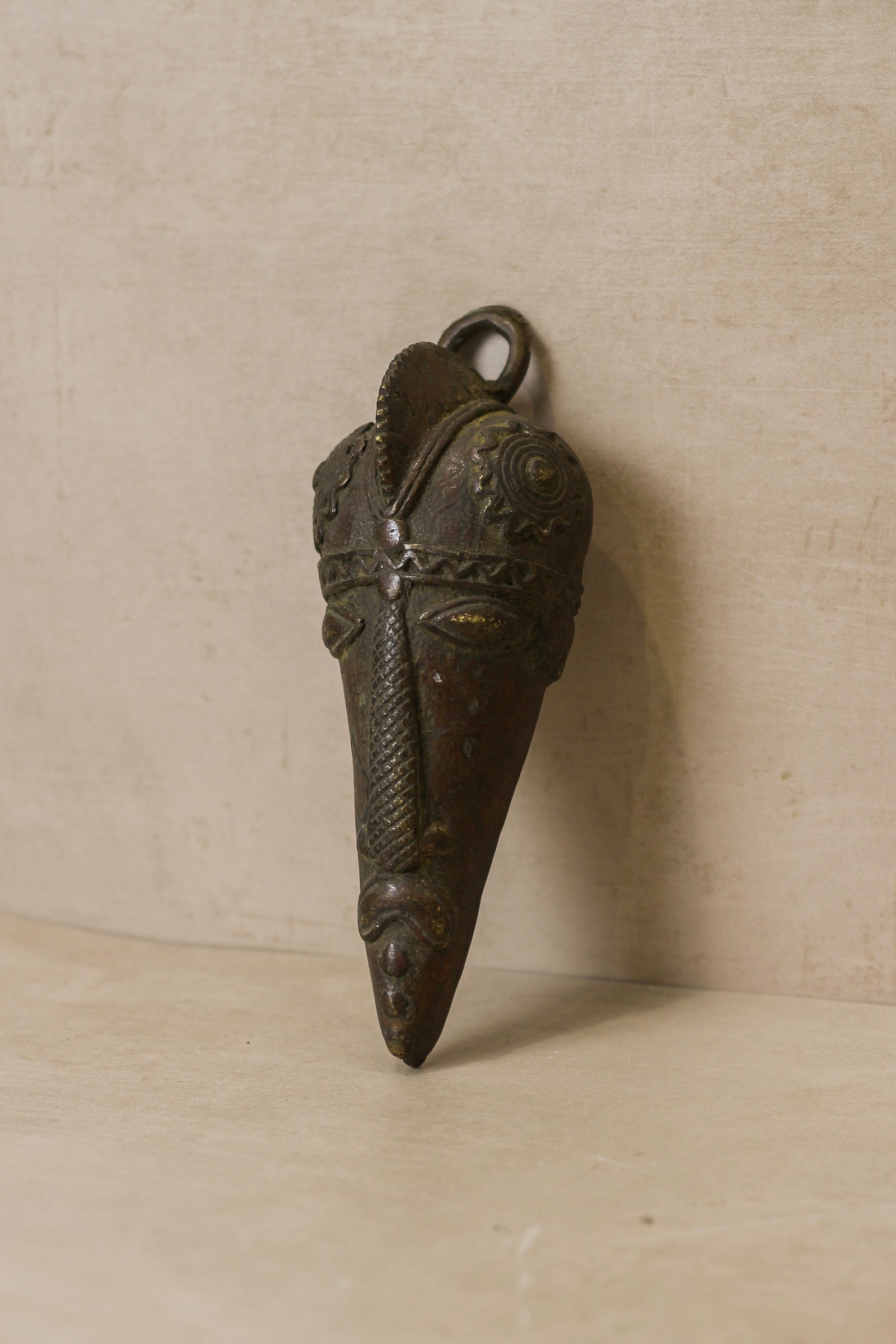 Benin Bronze Face - 80.2