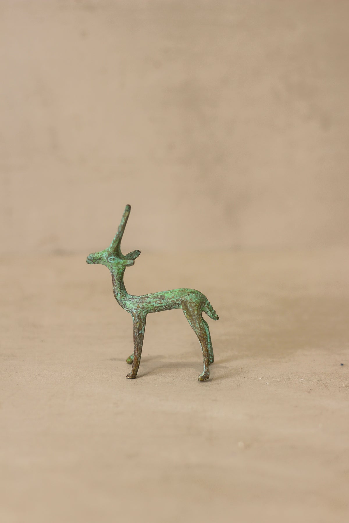 Tuareg Miniature Bronze Antelope - 119