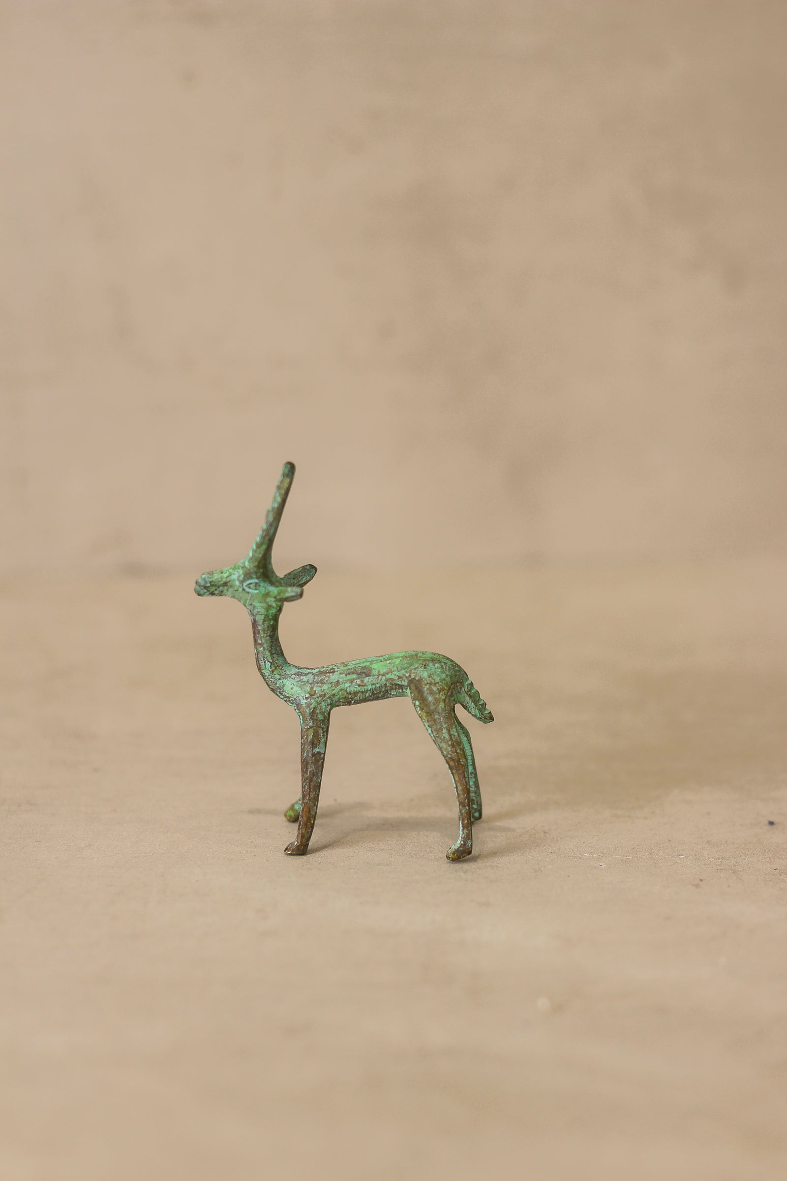 Tuareg Miniature Bronze Antelope - 119