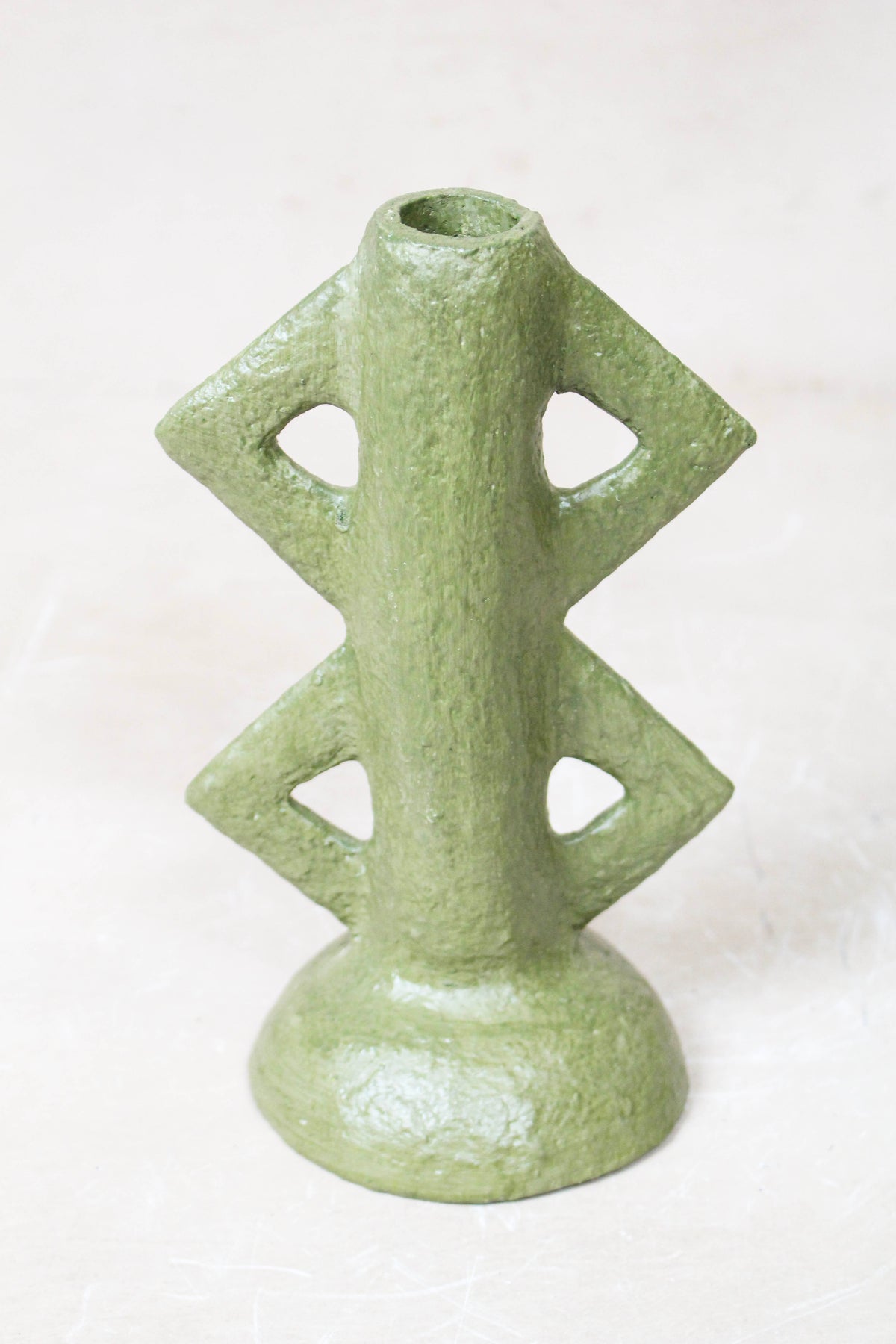 Paper Mache Candle Holder 52.3