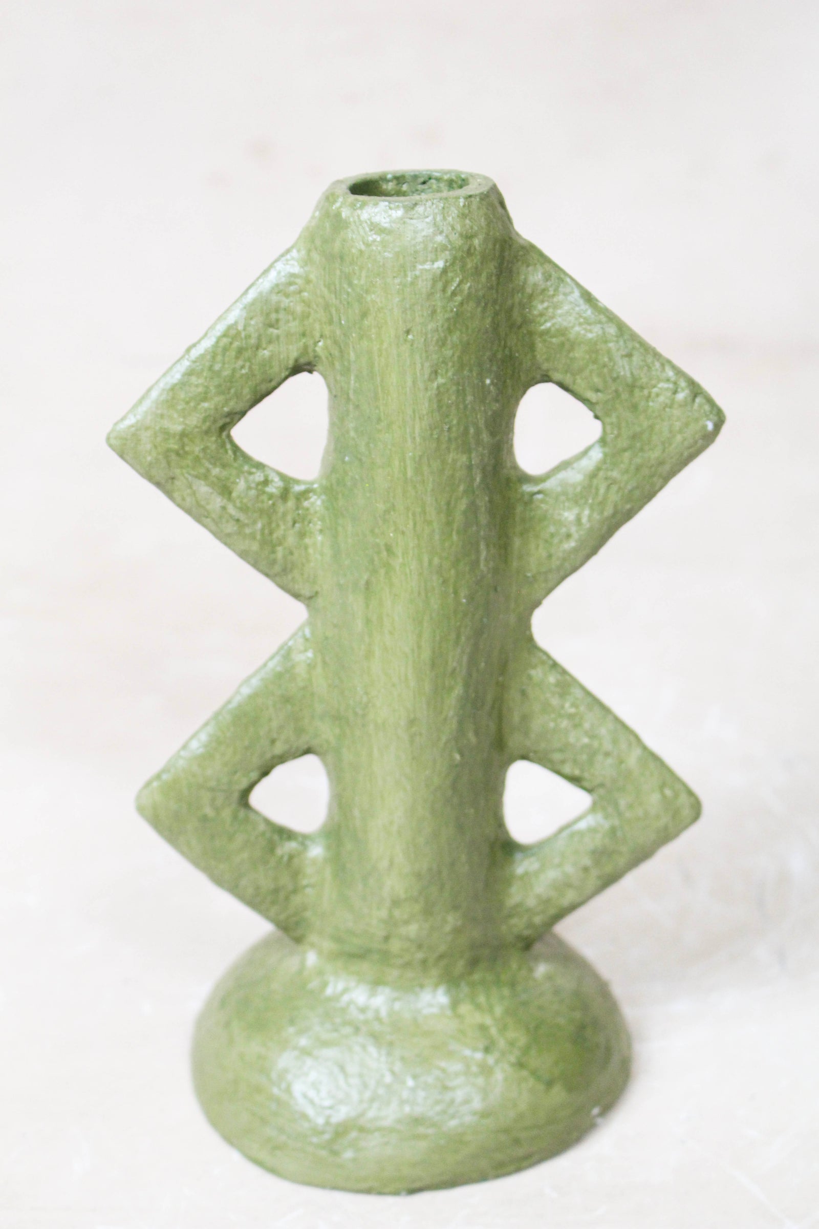 Paper Mache Candle Holder 52.3