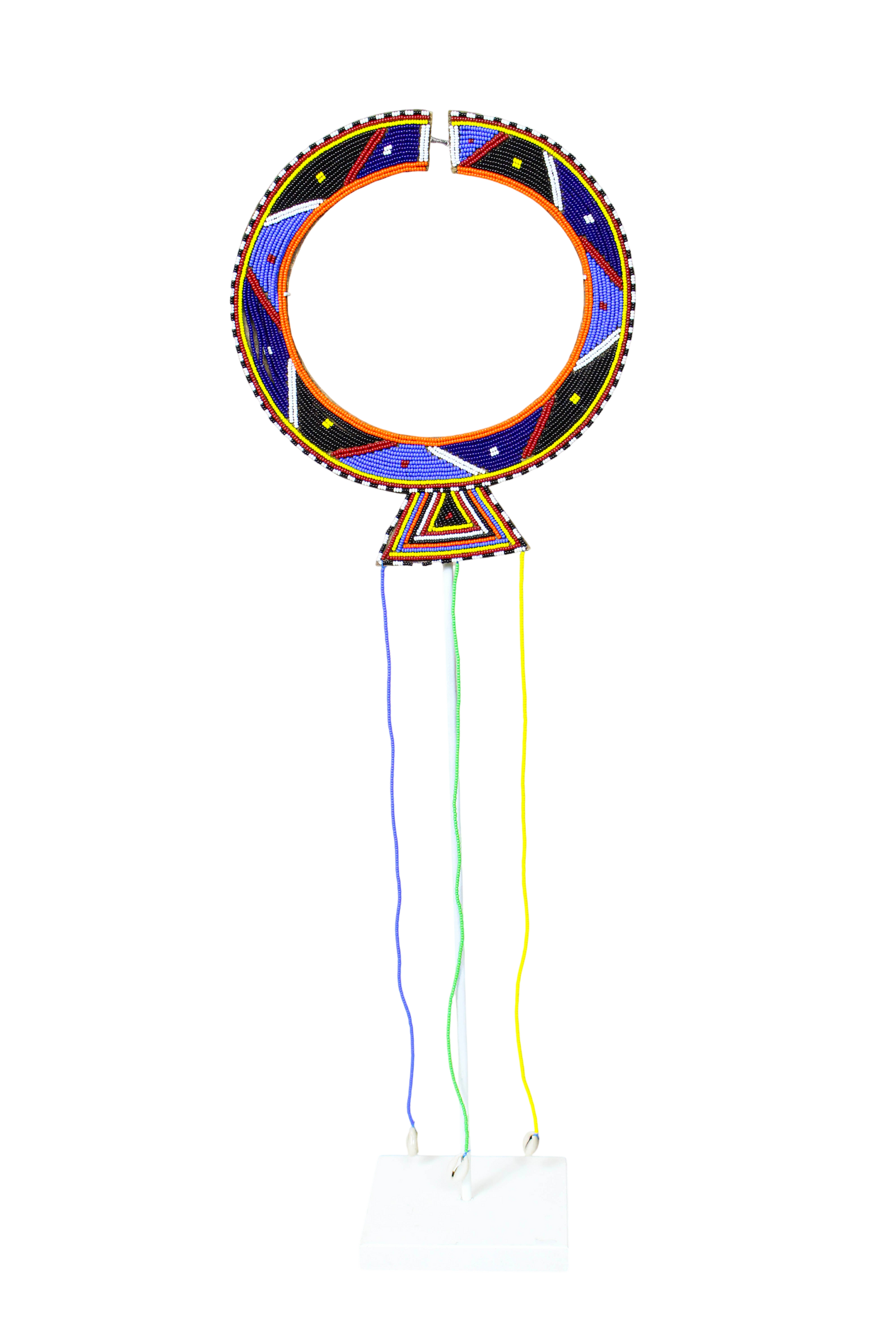 Kenya Maasai beaded Necklace - S3