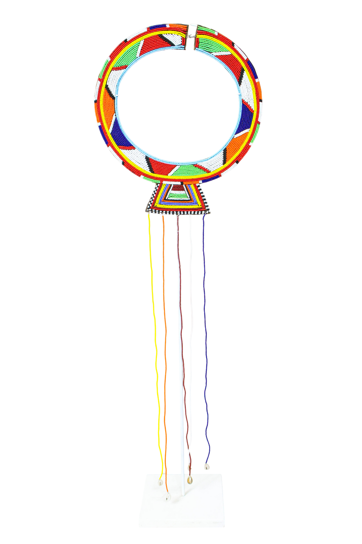 Kenya Maasai beaded Necklace - L1