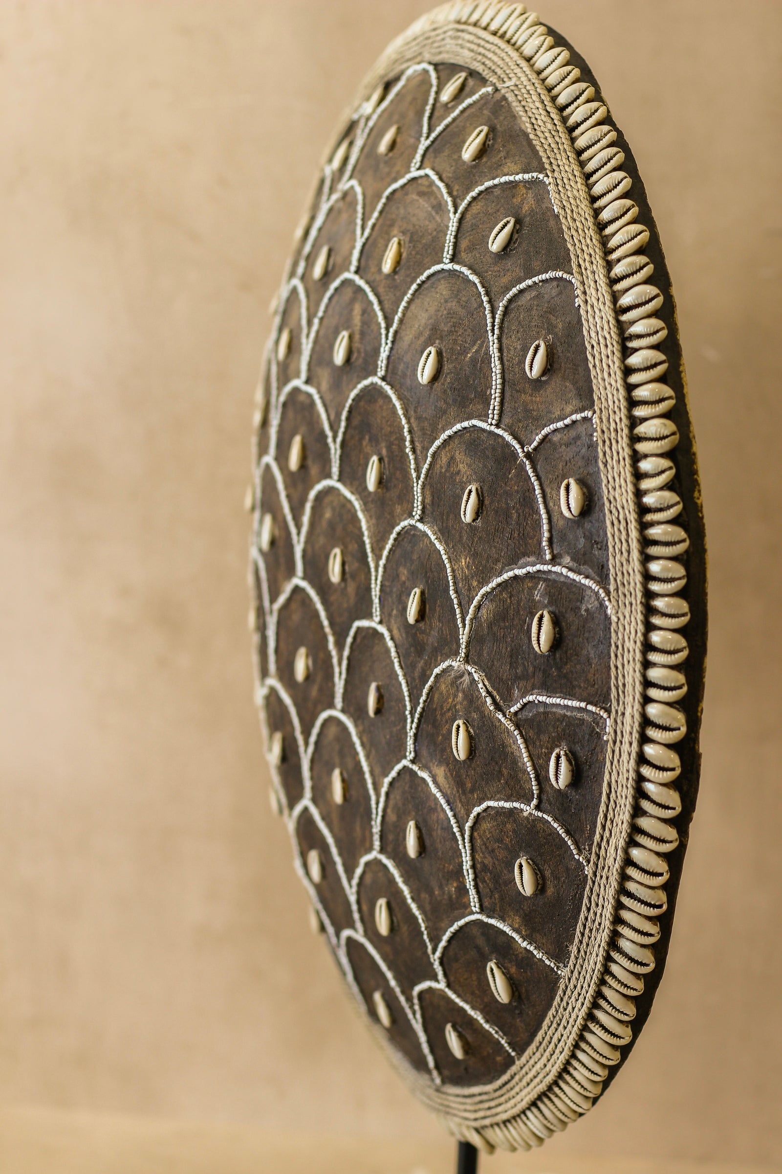 Cameroon Cowrie Shell Shield