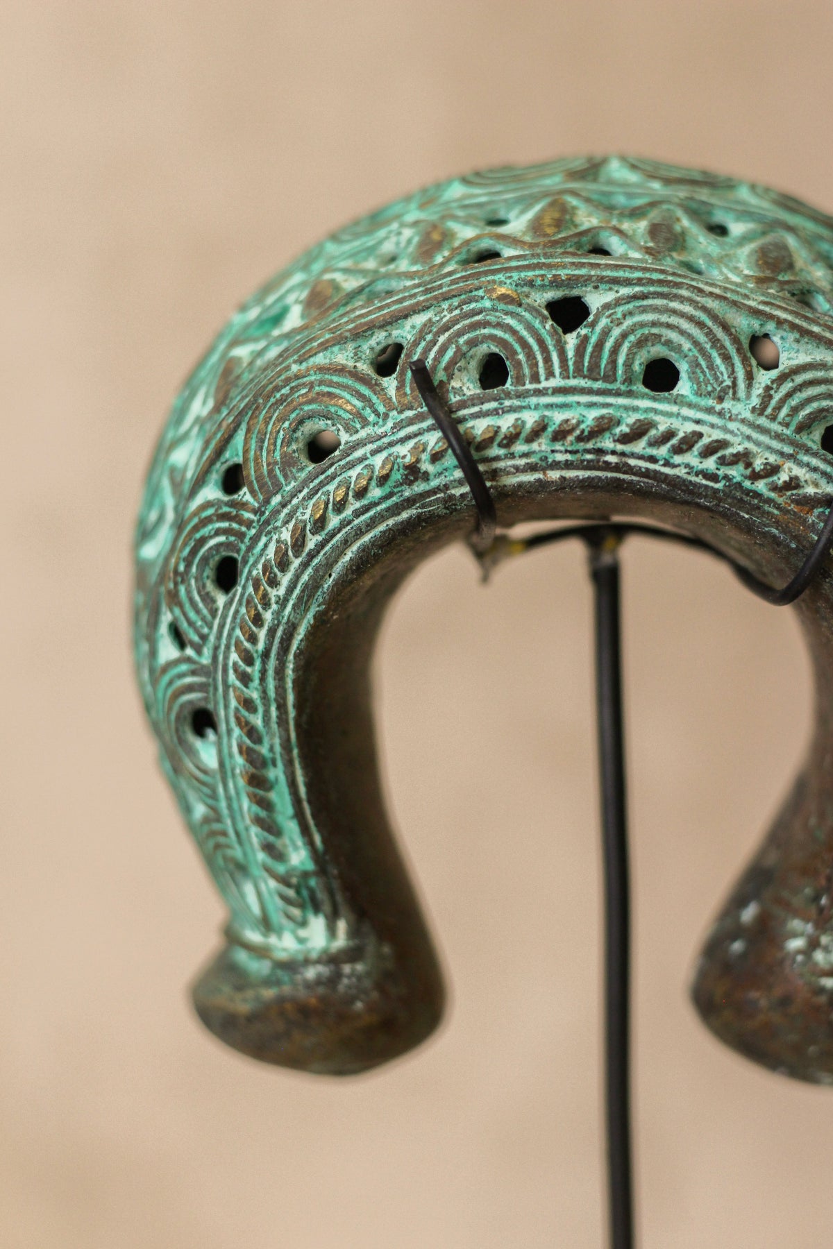 Benin Bronze Bangle - 107H