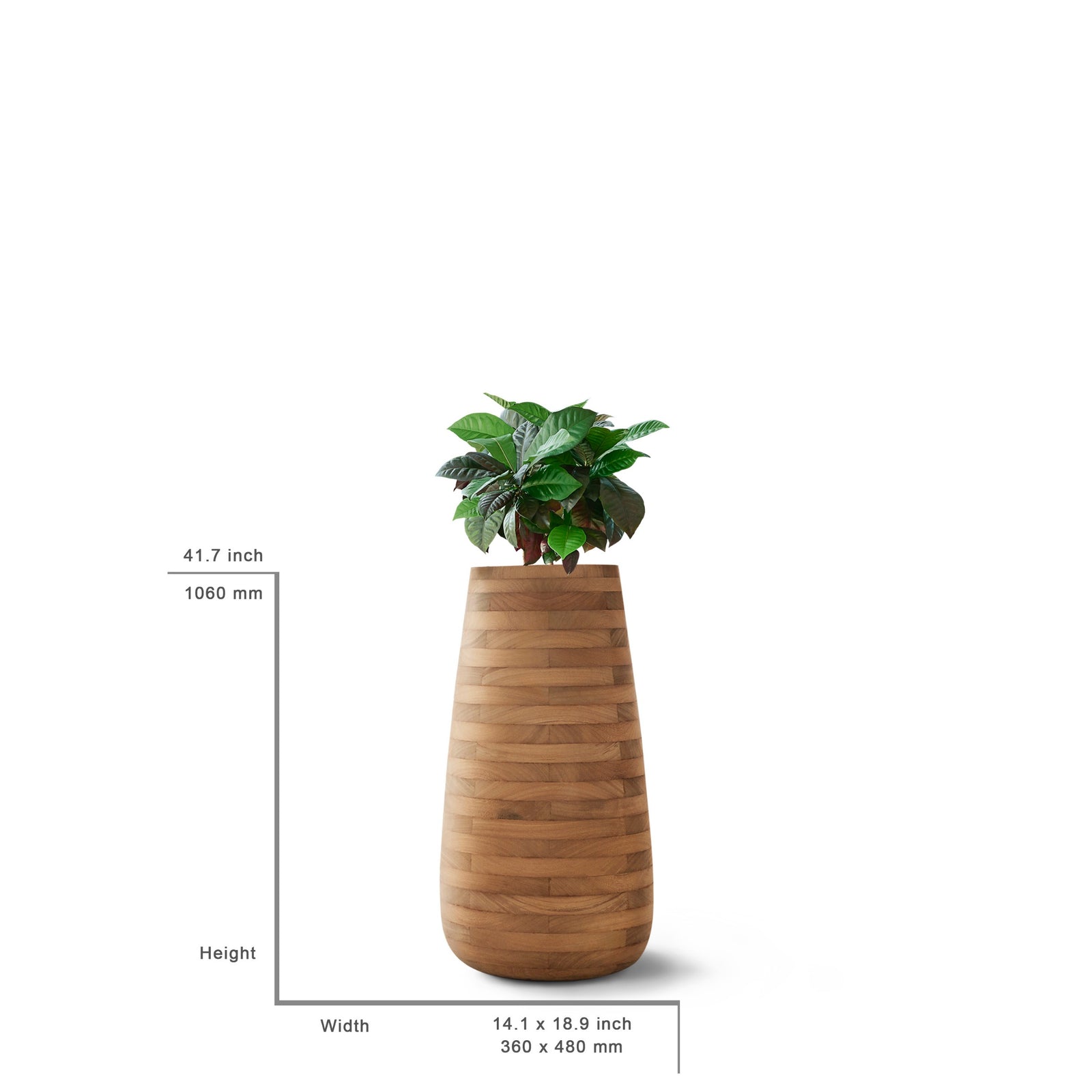 Tuber Planter Wood