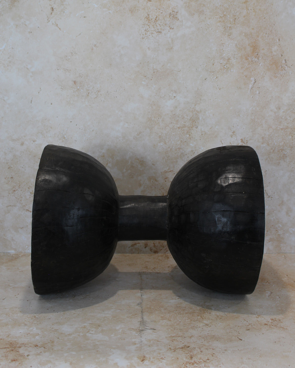 Tapered Wood Side Table - Cameroon - 93.3