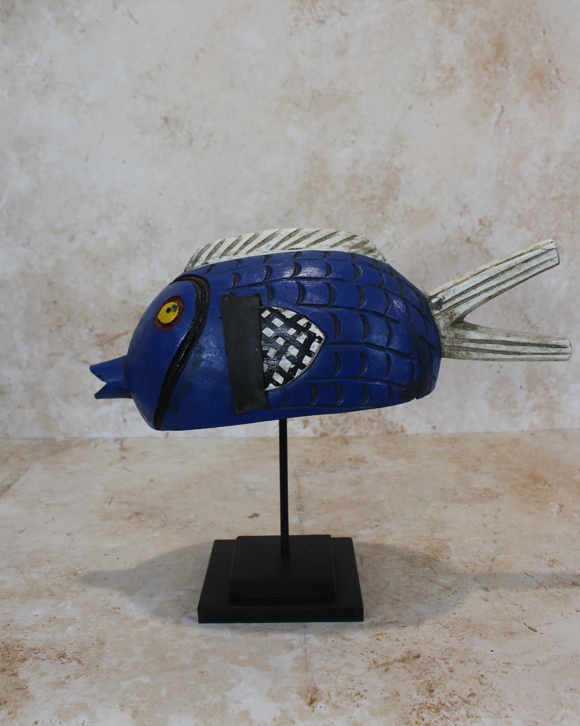 Mali Bozo Puppet Fish Blue - 175.1
