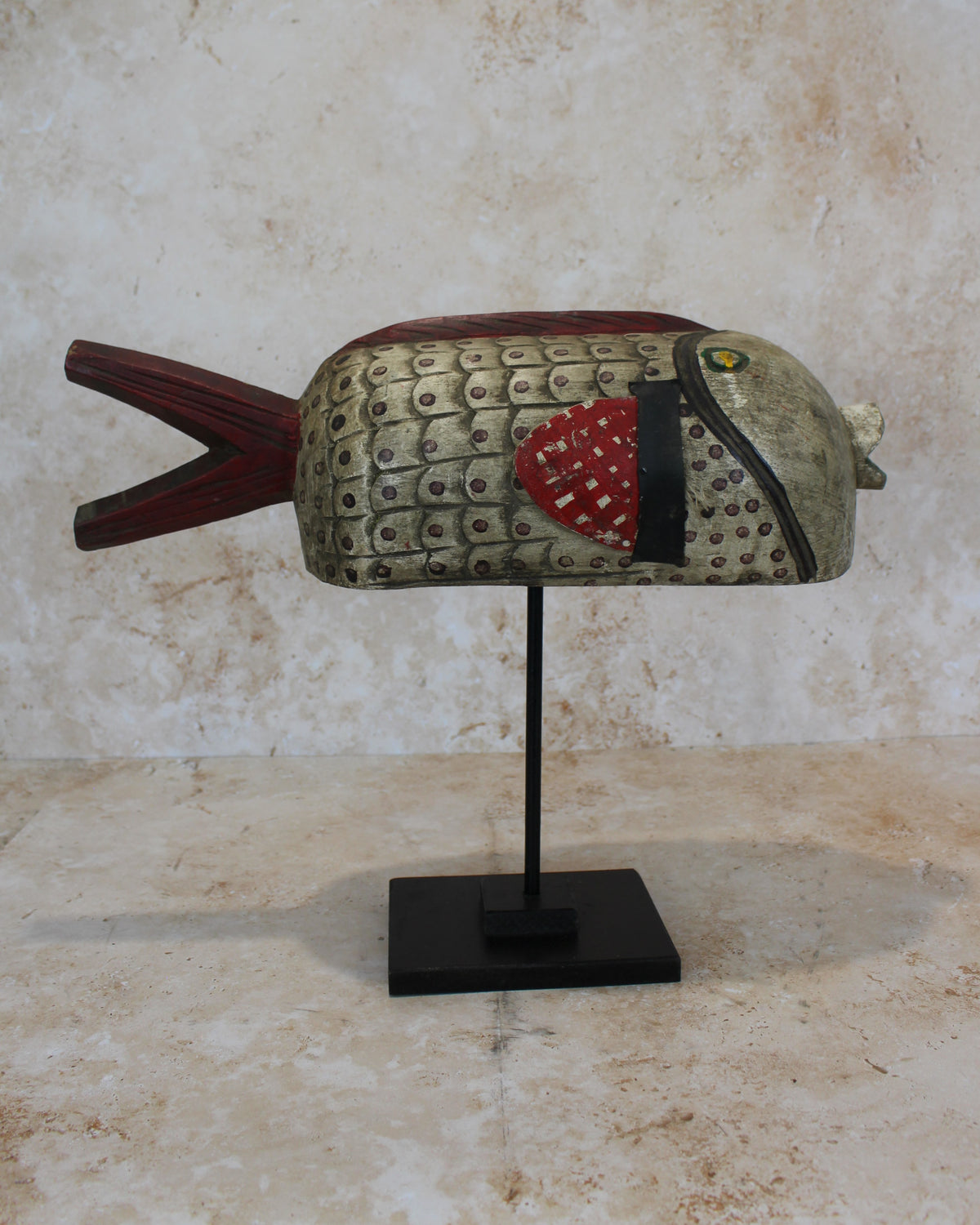 Mali Bozo Puppet Fish White - 175.2