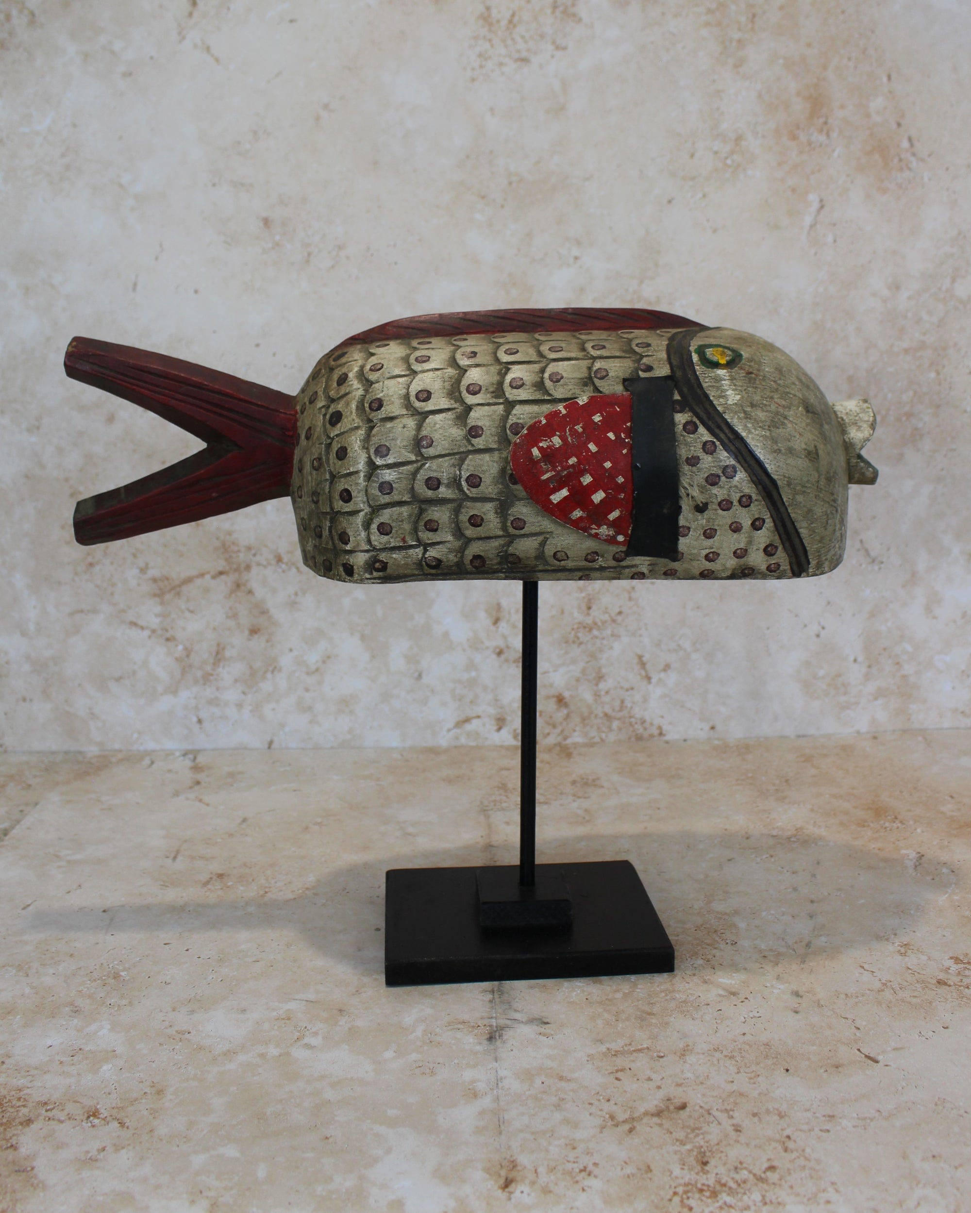 Mali Bozo Puppet Fish White - 175.2