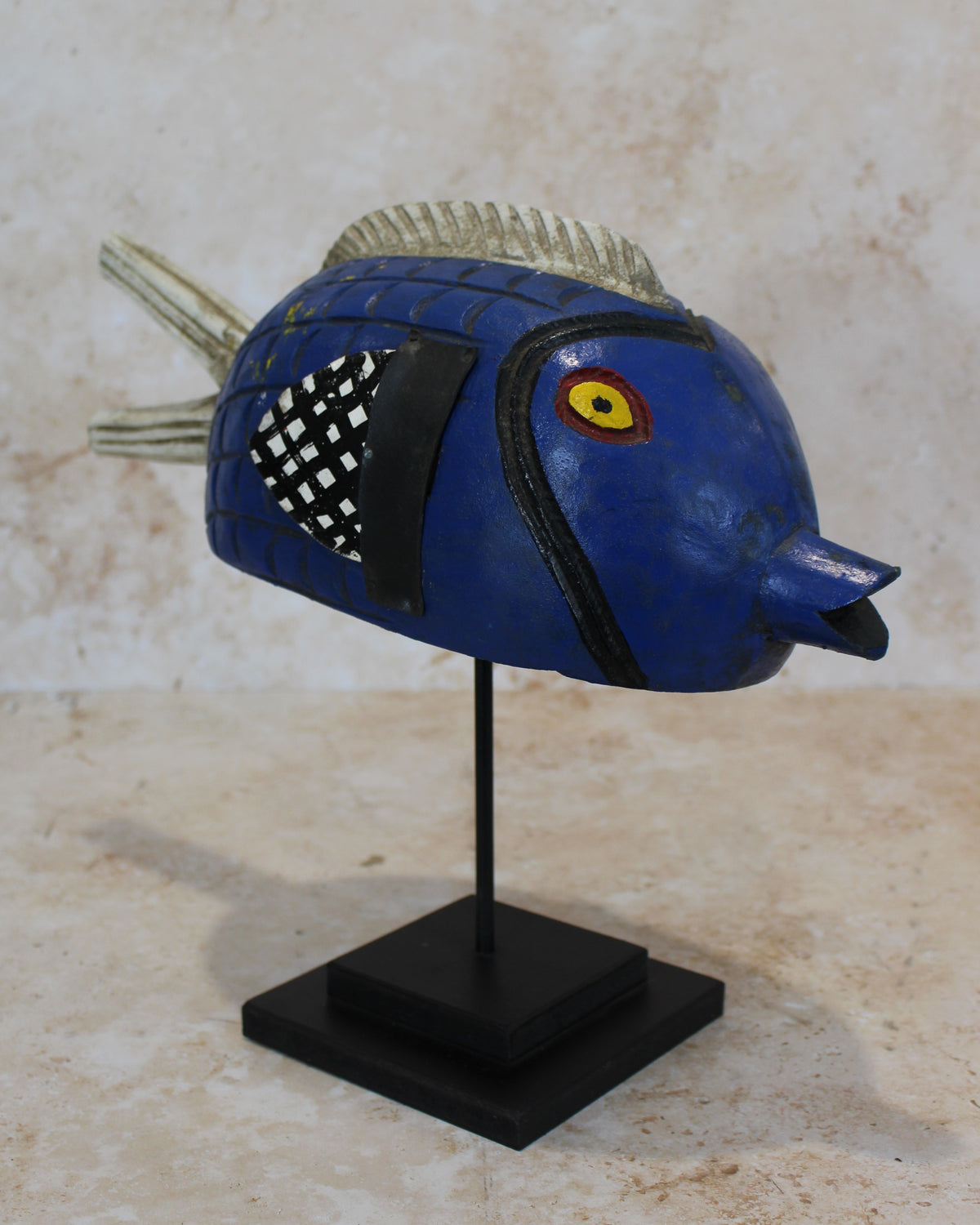 Mali Bozo Puppet Fish Blue - 175.1