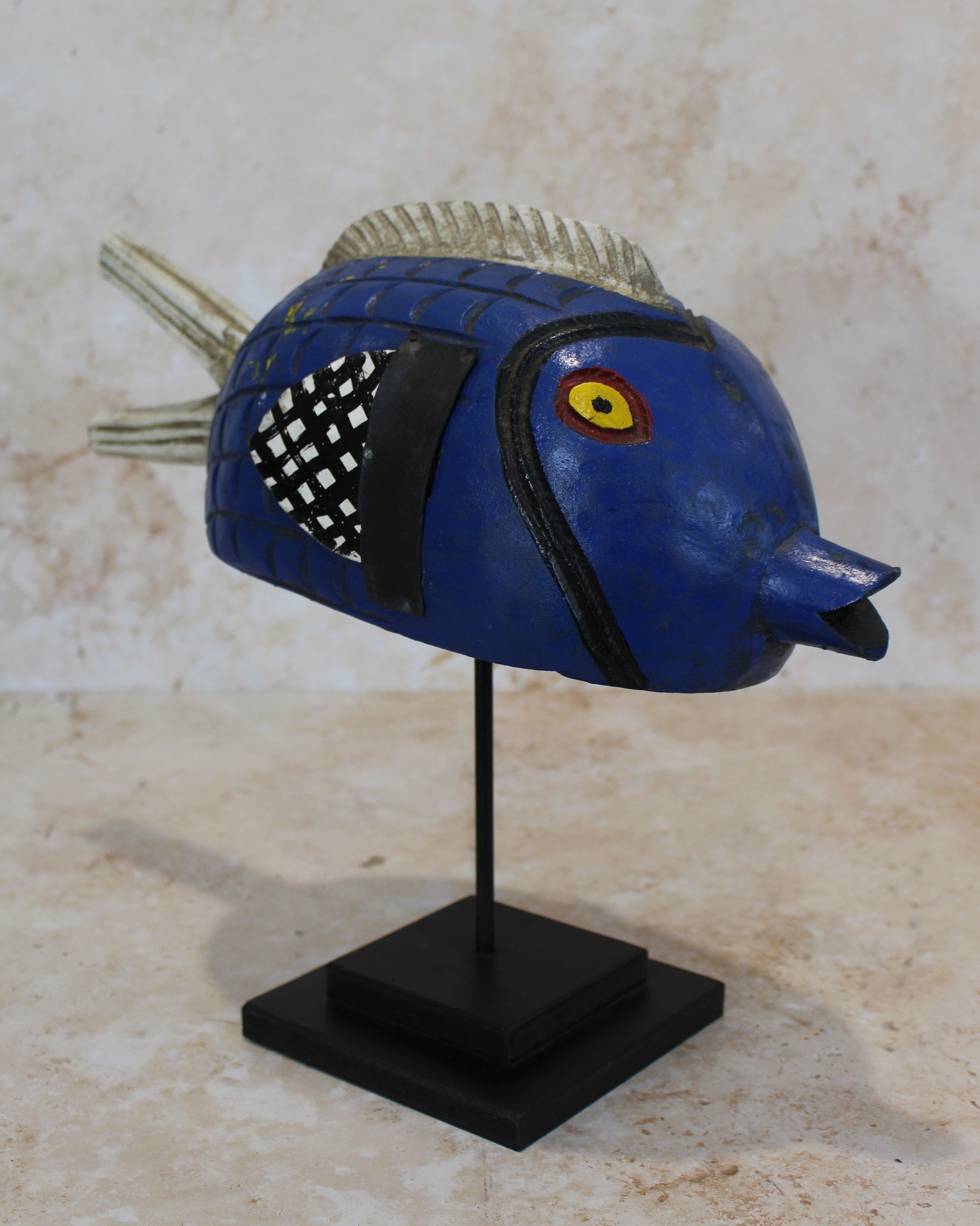 Mali Bozo Puppet Fish Blue - 175.1
